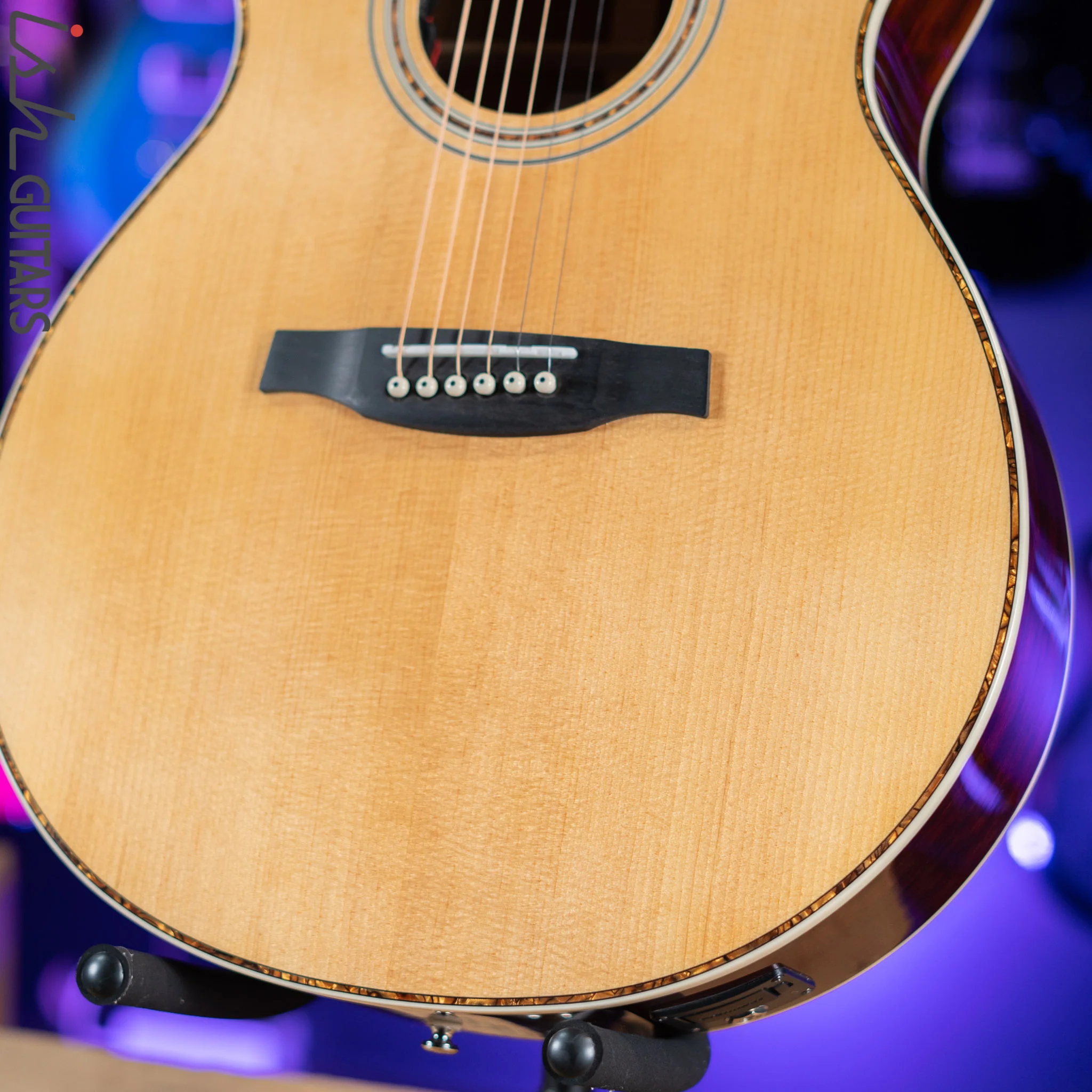 PRS SE Angelus A40E Acoustic Electric Guitar Natural - Image 5