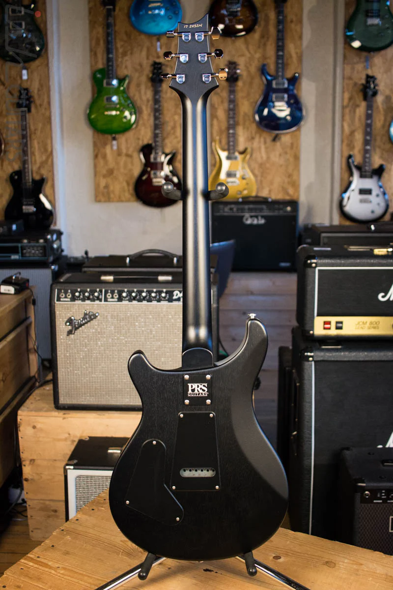 Paul Reed Smith PRS CE24 Satin Custom Color Satin Grey Black Electric Guitar - Image 8