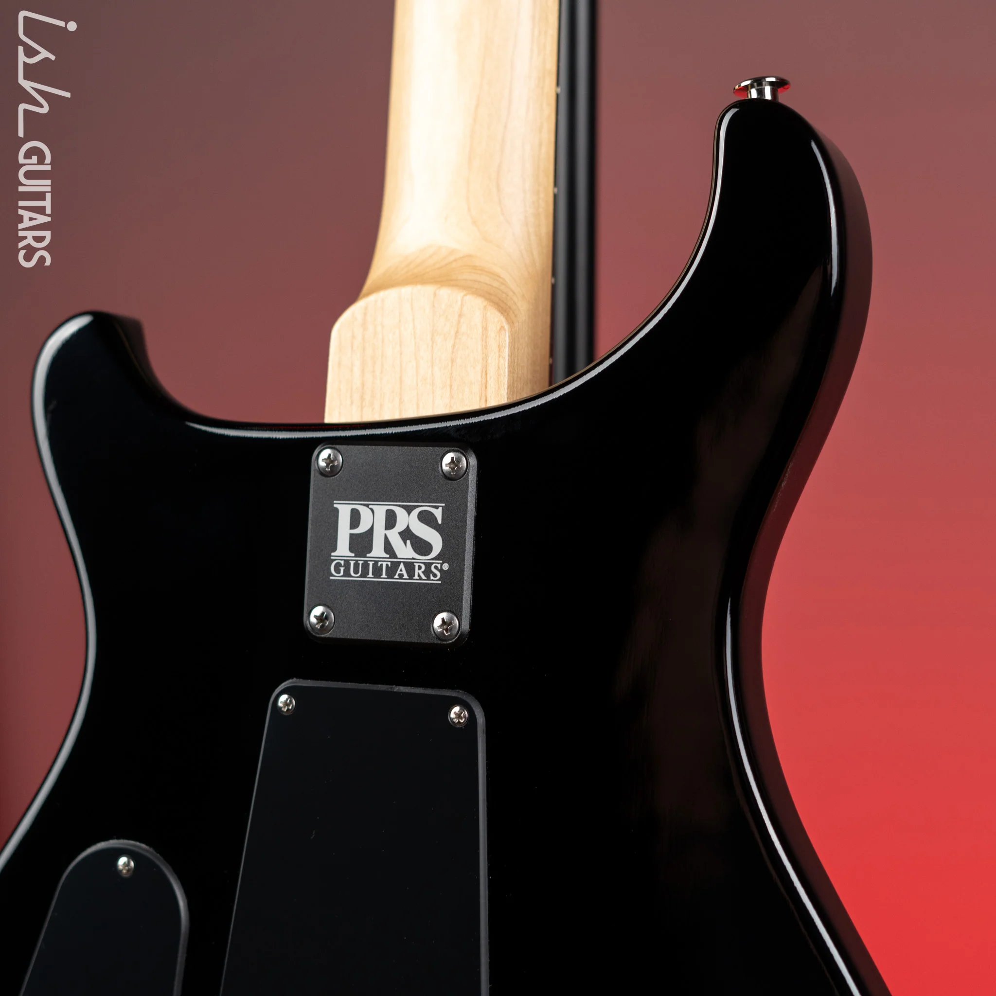 PRS CE 24 Custom Color Faded Purple Mist w/ Black Wrap Burst - Image 8