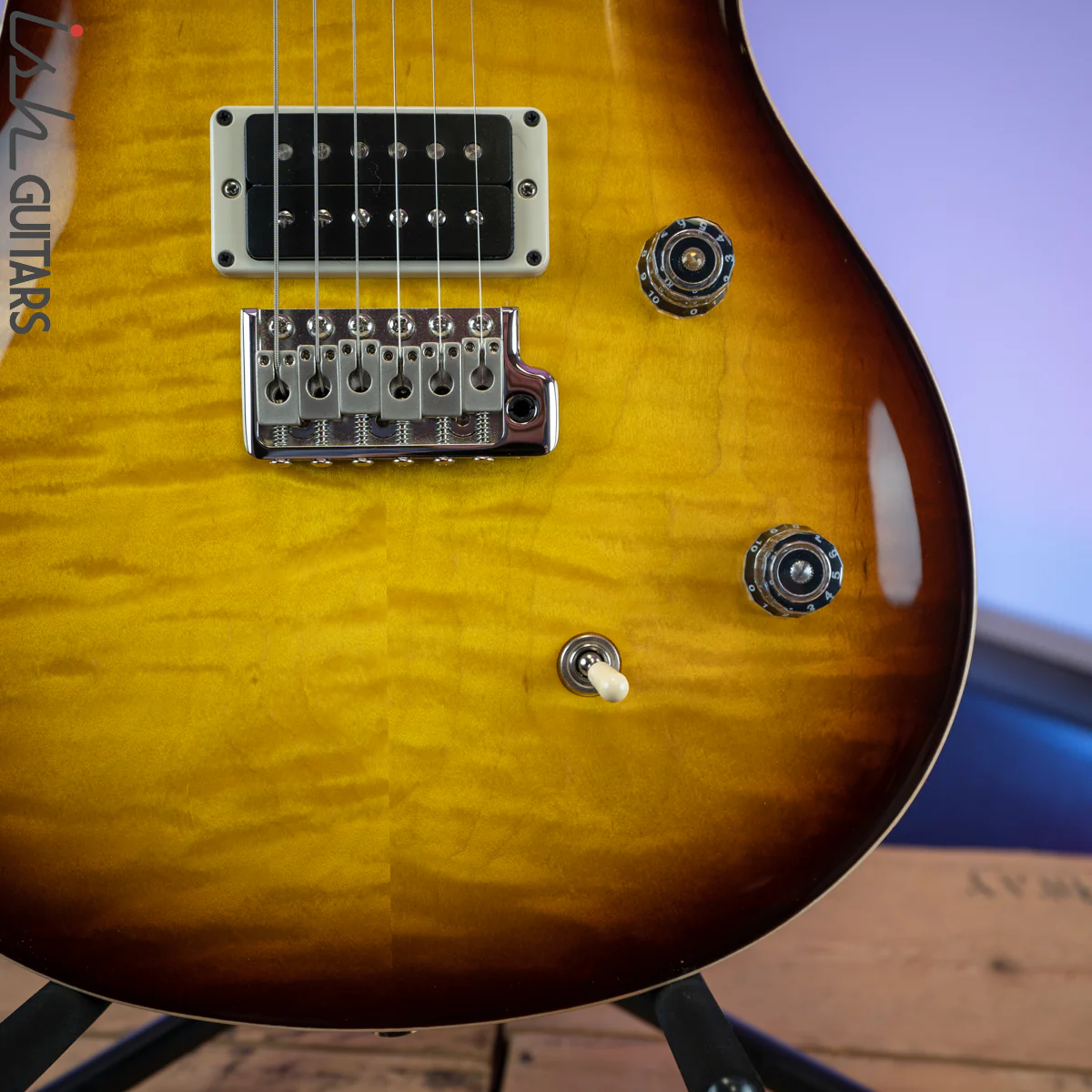 PRS CE 24 McCarty Tobacco Sunburst - Store Demo - Image 4
