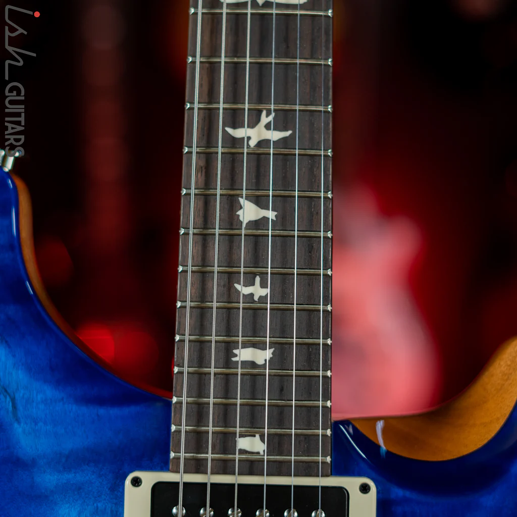 PRS CE 24 Electric Guitar Aquamarine w/ Natural Back - Image 4