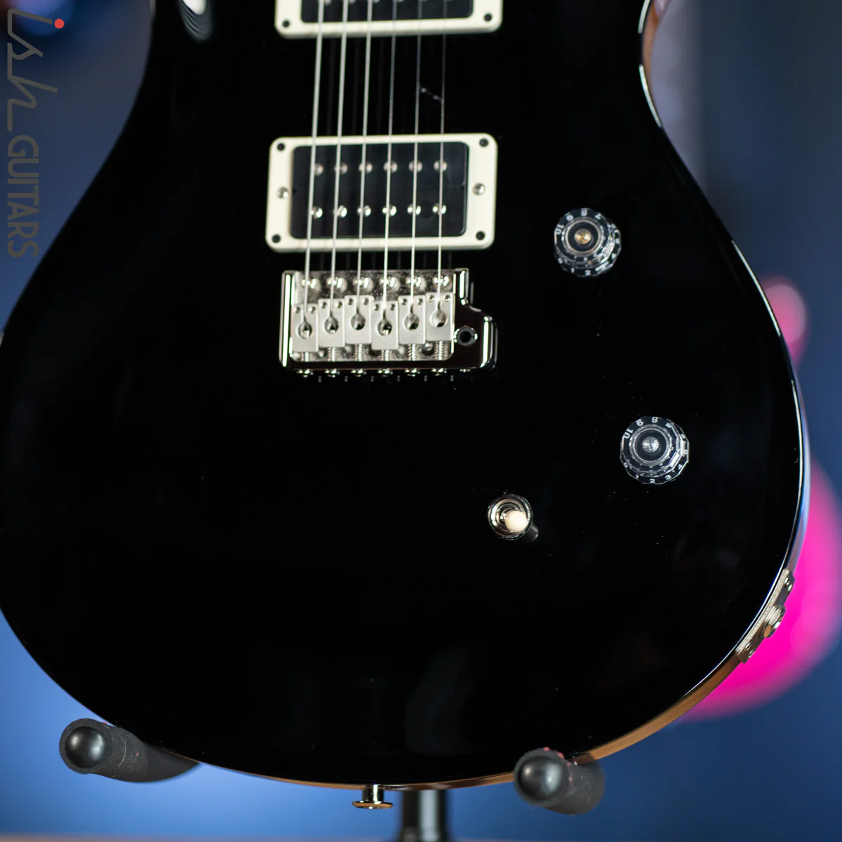 2021 PRS CE 24 Electric Guitar Black - Image 4