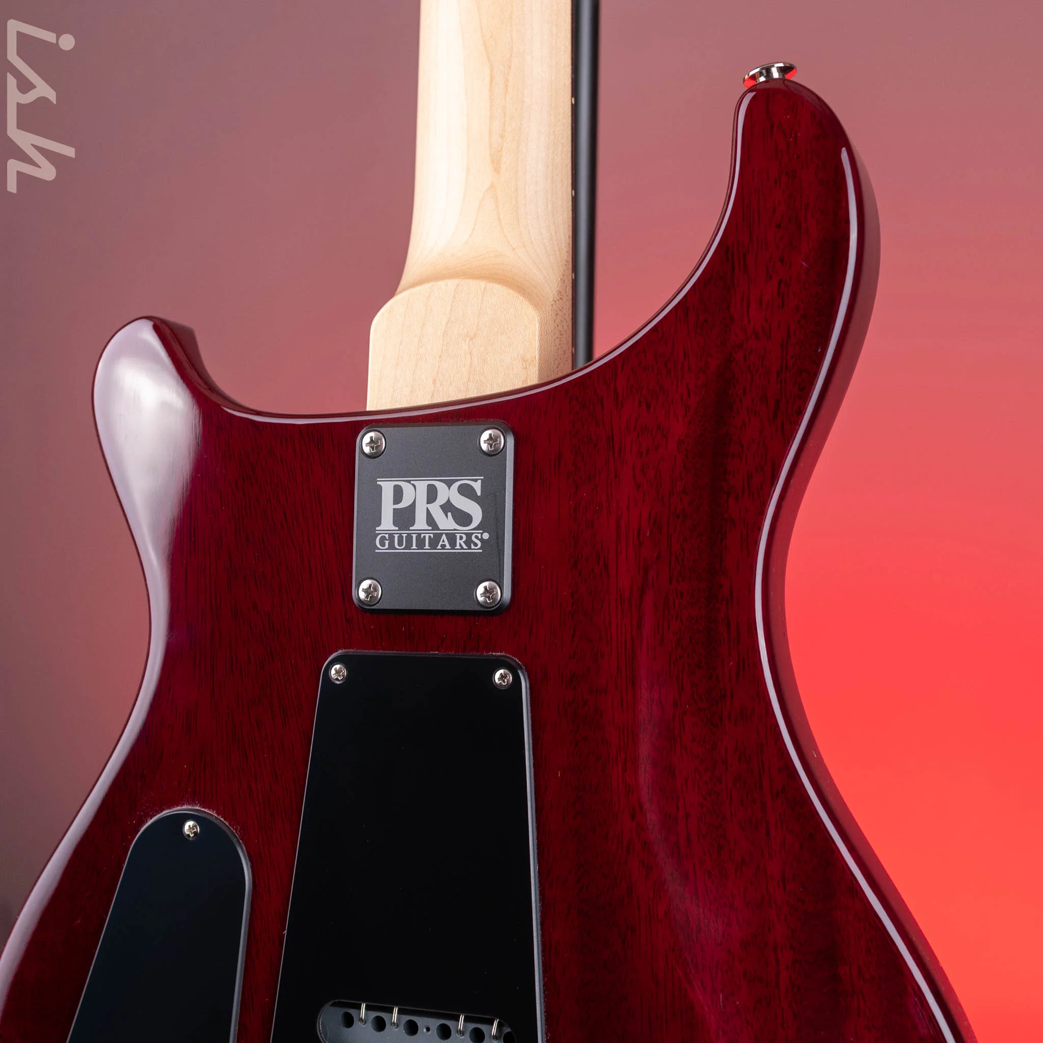 PRS CE 24 Electric Guitar - Faded Gray Black Purple Wraparound Smokeburst - Image 9