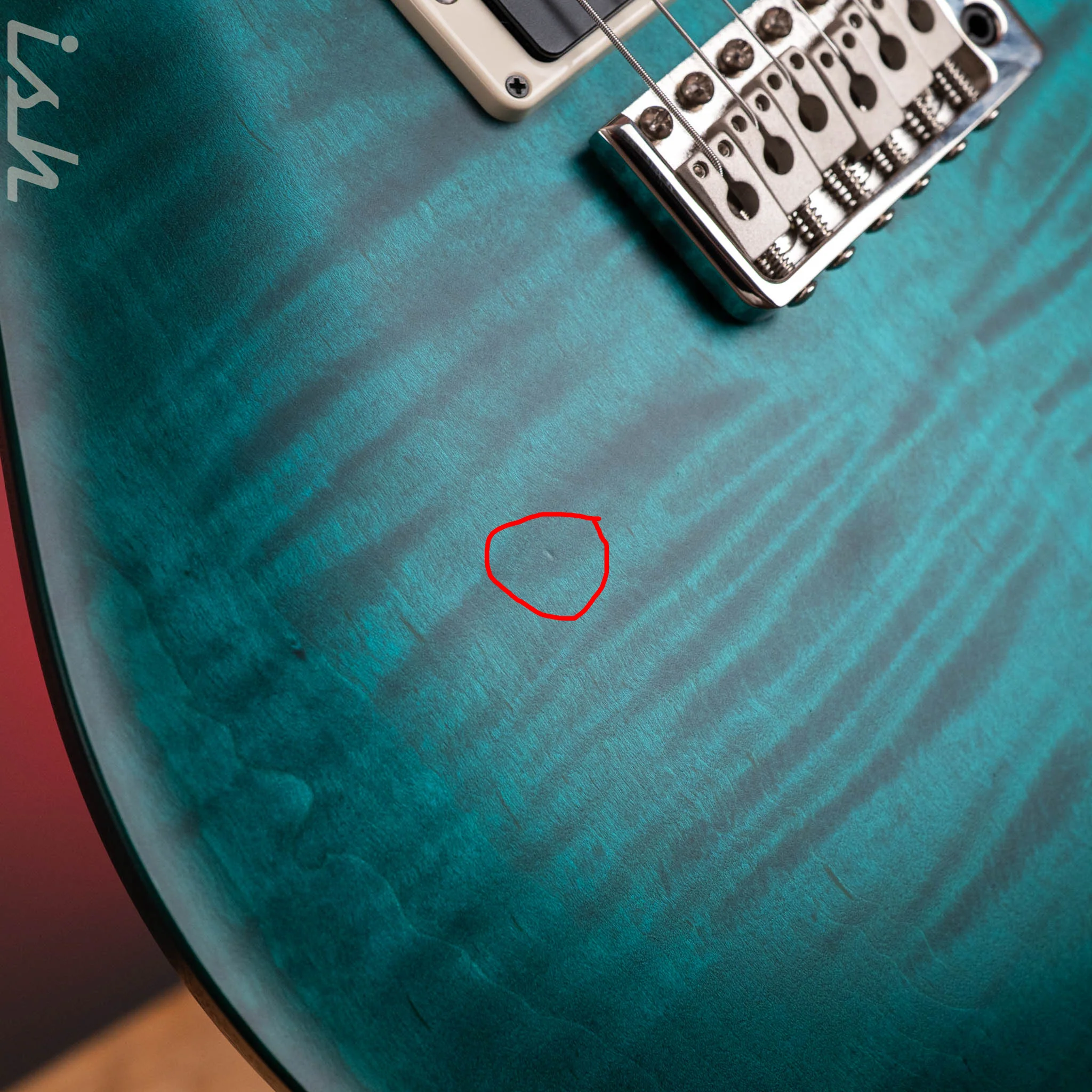 PRS CE 24 Electric Guitar Iris Blue Smoked Wrap Burst (Satin) Demo - Image 5