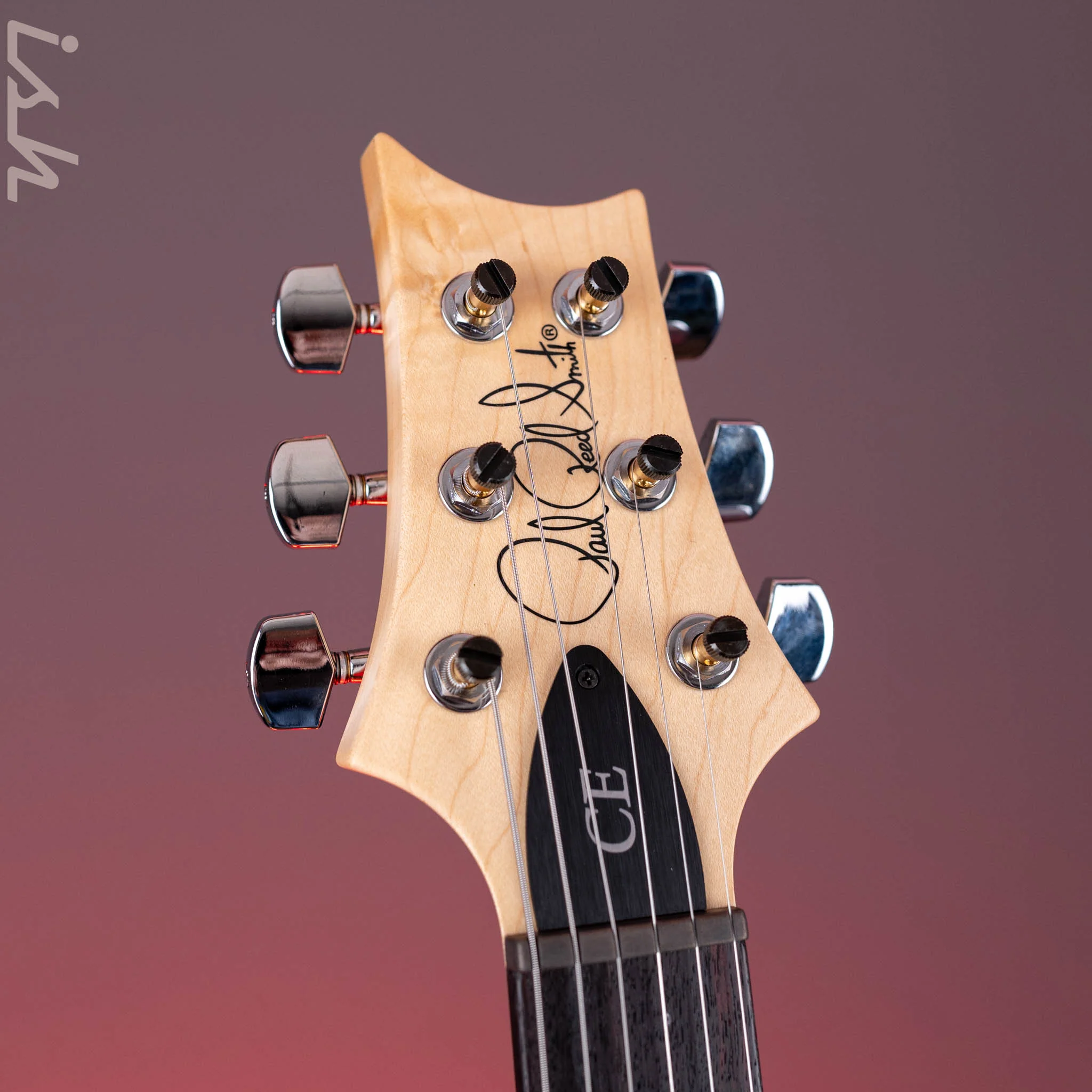 PRS CE 24 Electric Guitar Iris Blue Smoked Wrap Burst (Satin) Demo - Image 6