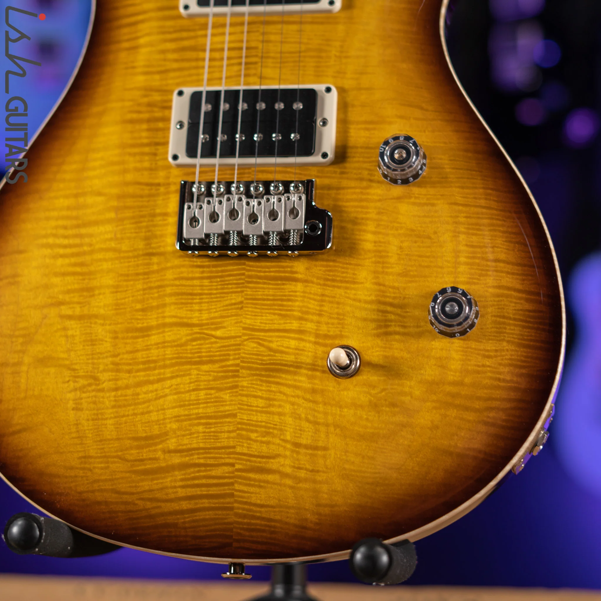 PRS CE 24 Electric Guitar Tobacco Sunburst - Image 4