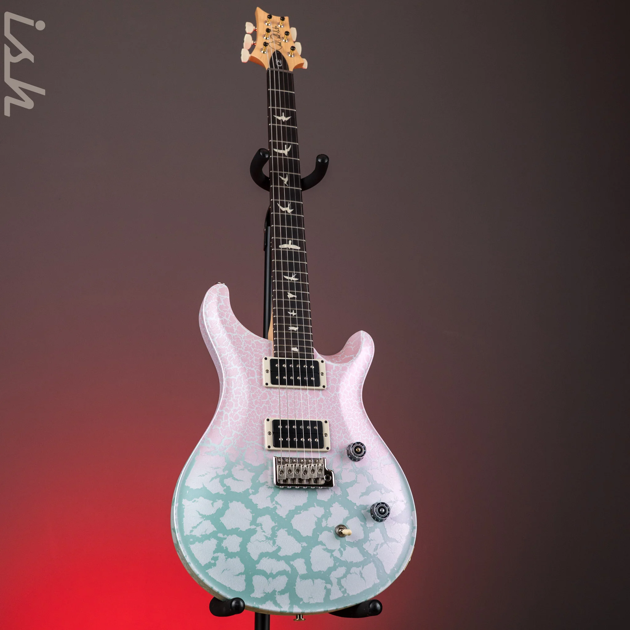 PRS CE 24 Miami Pearl Crackle - Sprayer's Choice Custom Finish - Image 2