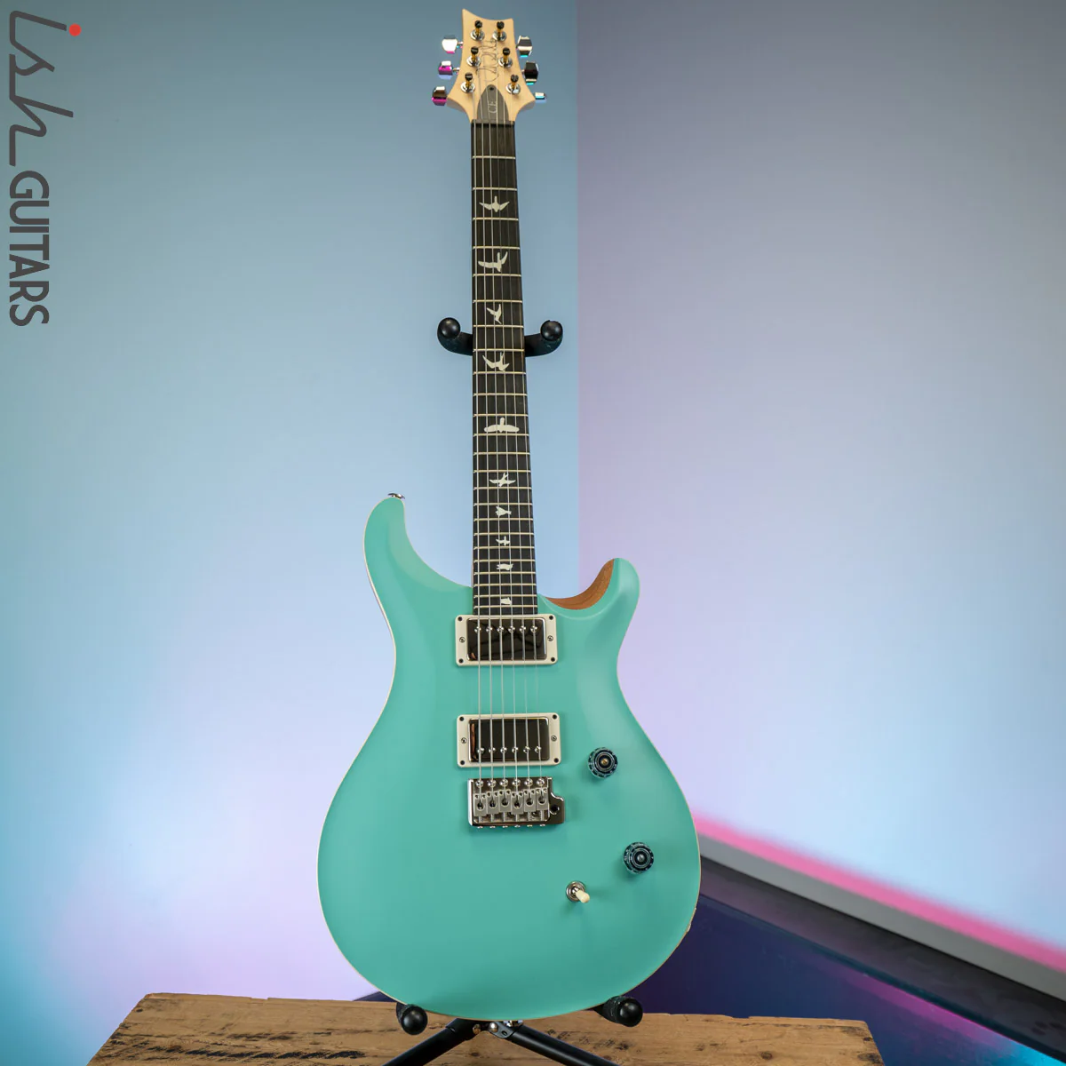 PRS CE 24 Satin Nitro 57/08 Ebony Fretboard Seafoam Green - Image 2