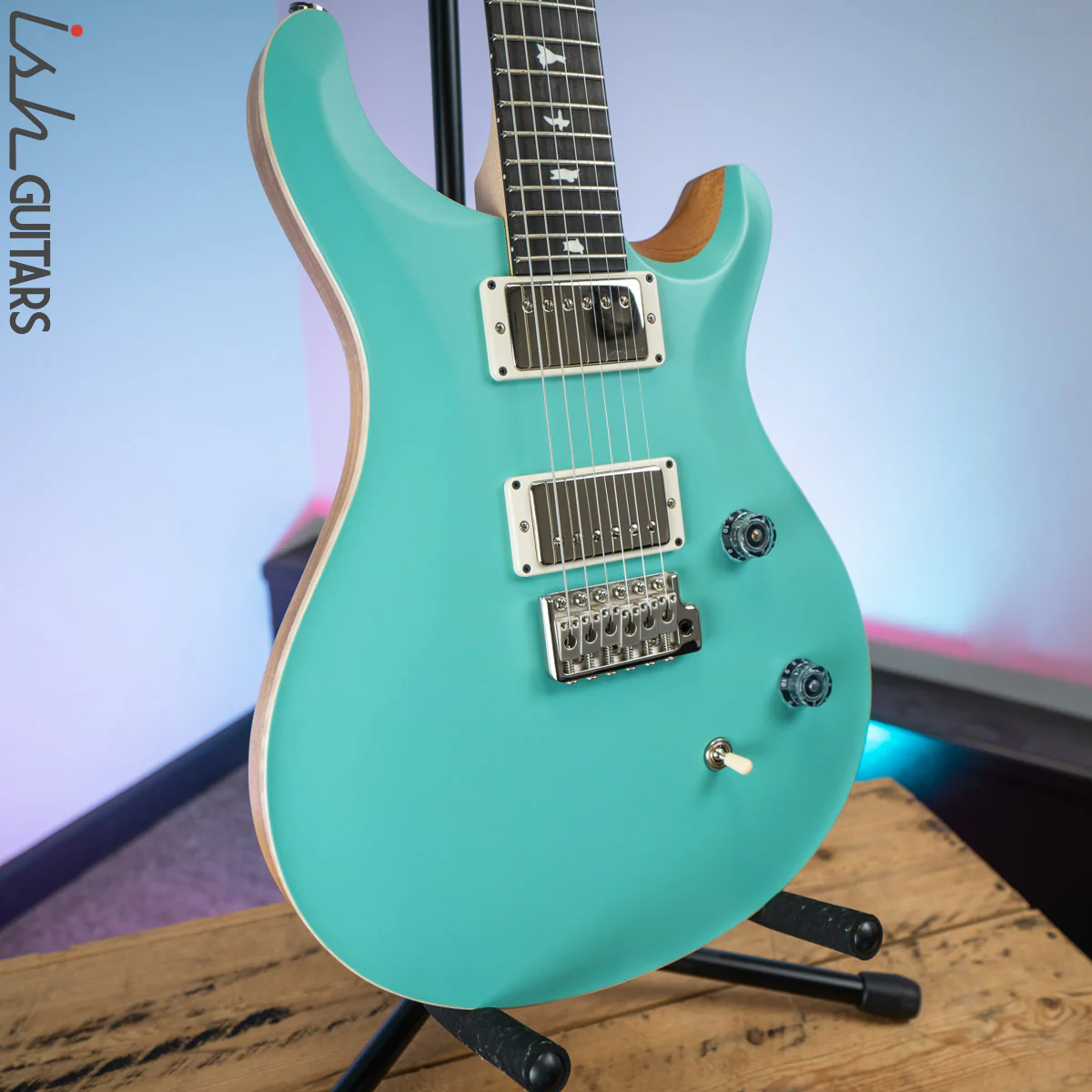 PRS CE 24 Satin Nitro 57/08 Ebony Fretboard Seafoam Green - Image 5