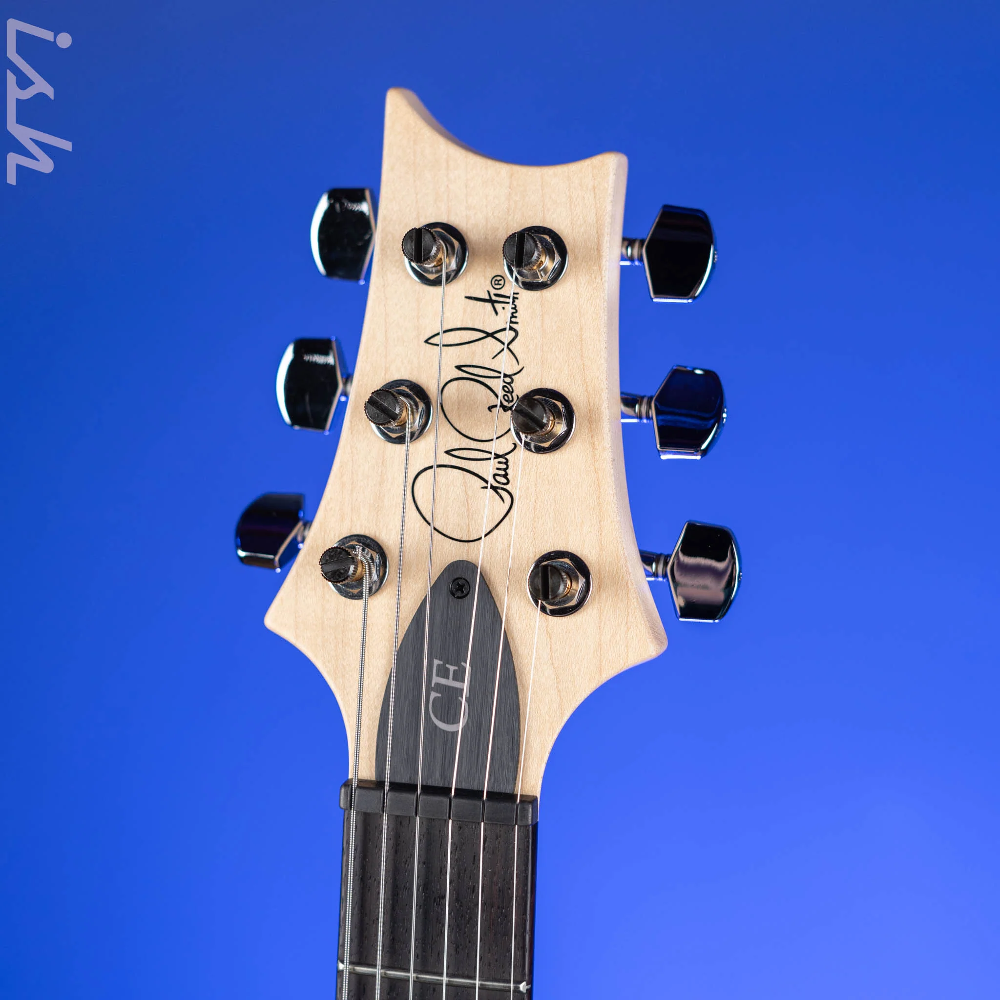 PRS CE 24 Semi-Hollow Electric Guitar Fire Red Burst - Image 5