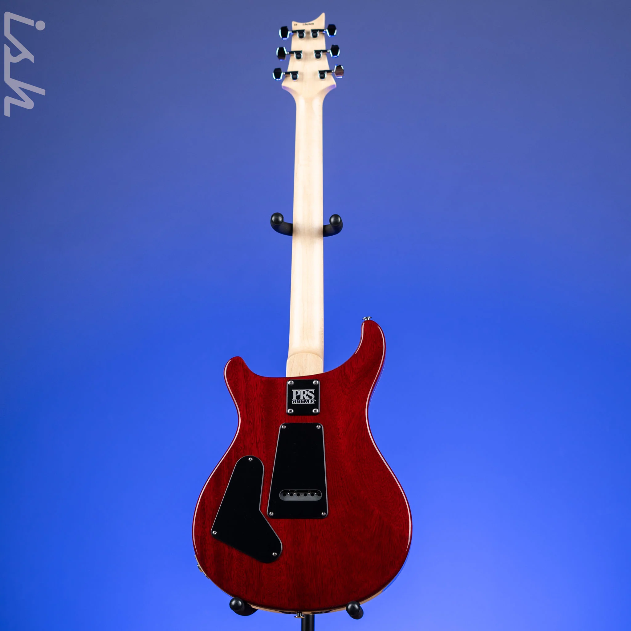 PRS CE 24 Semi-Hollow Electric Guitar Fire Red Burst - Image 6