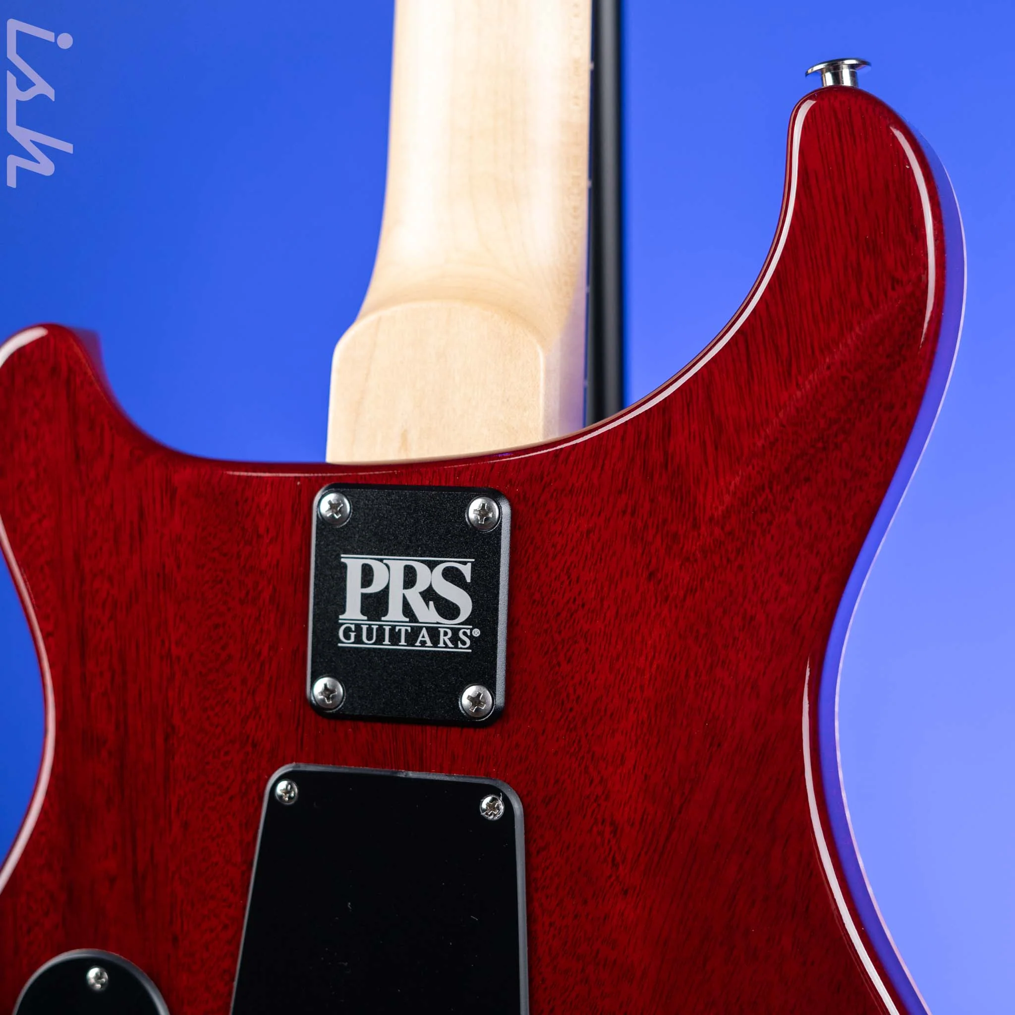 PRS CE 24 Semi-Hollow Electric Guitar Fire Red Burst - Image 8