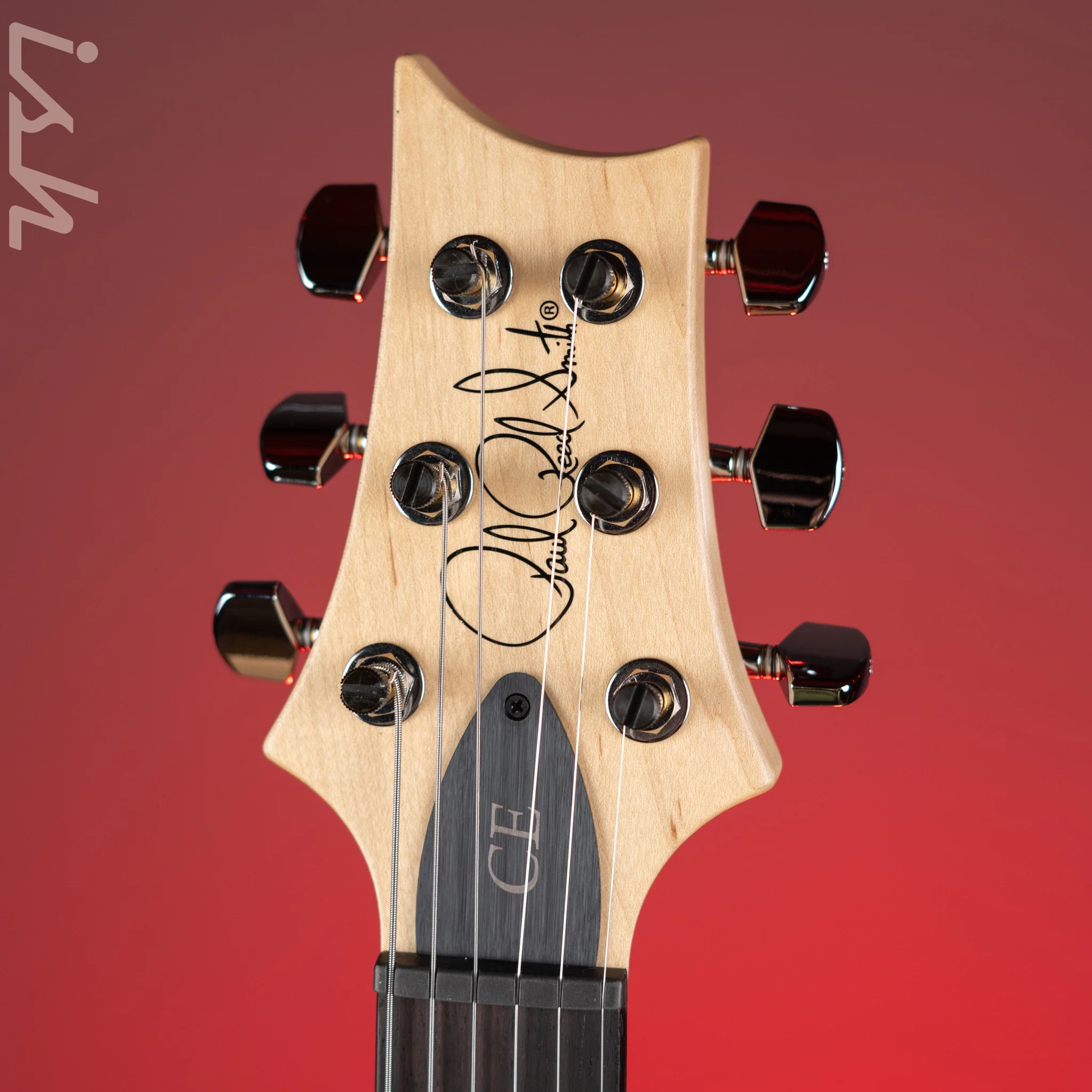 PRS CE 24 Semi-Hollow Faded Blue Smokeburst - Image 5