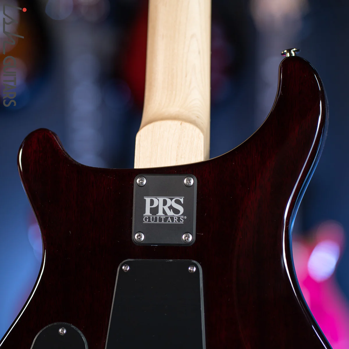 PRS CE 24 Semi-Hollow Fire Red Burst Smokewrap - Image 9