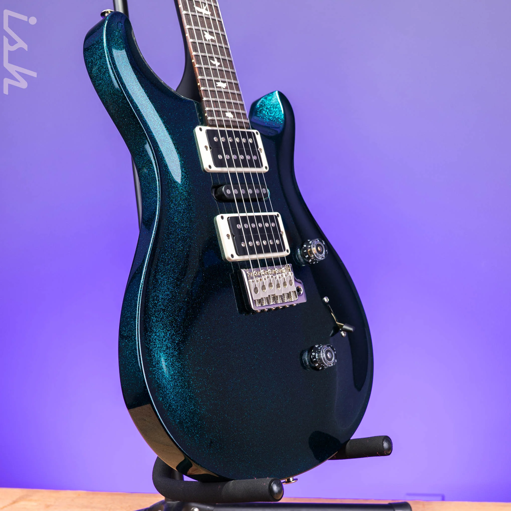 PRS CE 24 Special Black Blue Hollowflake Sprayer's Choice - Image 3
