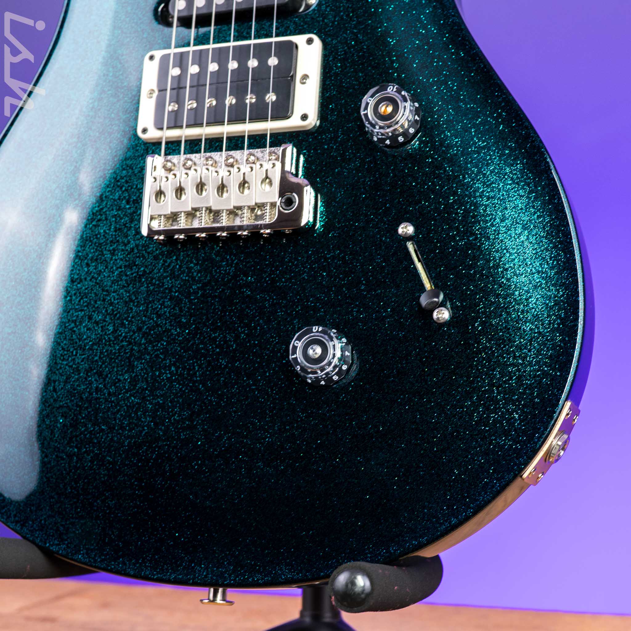 PRS CE 24 Special Black Blue Hollowflake Sprayer's Choice - Image 5