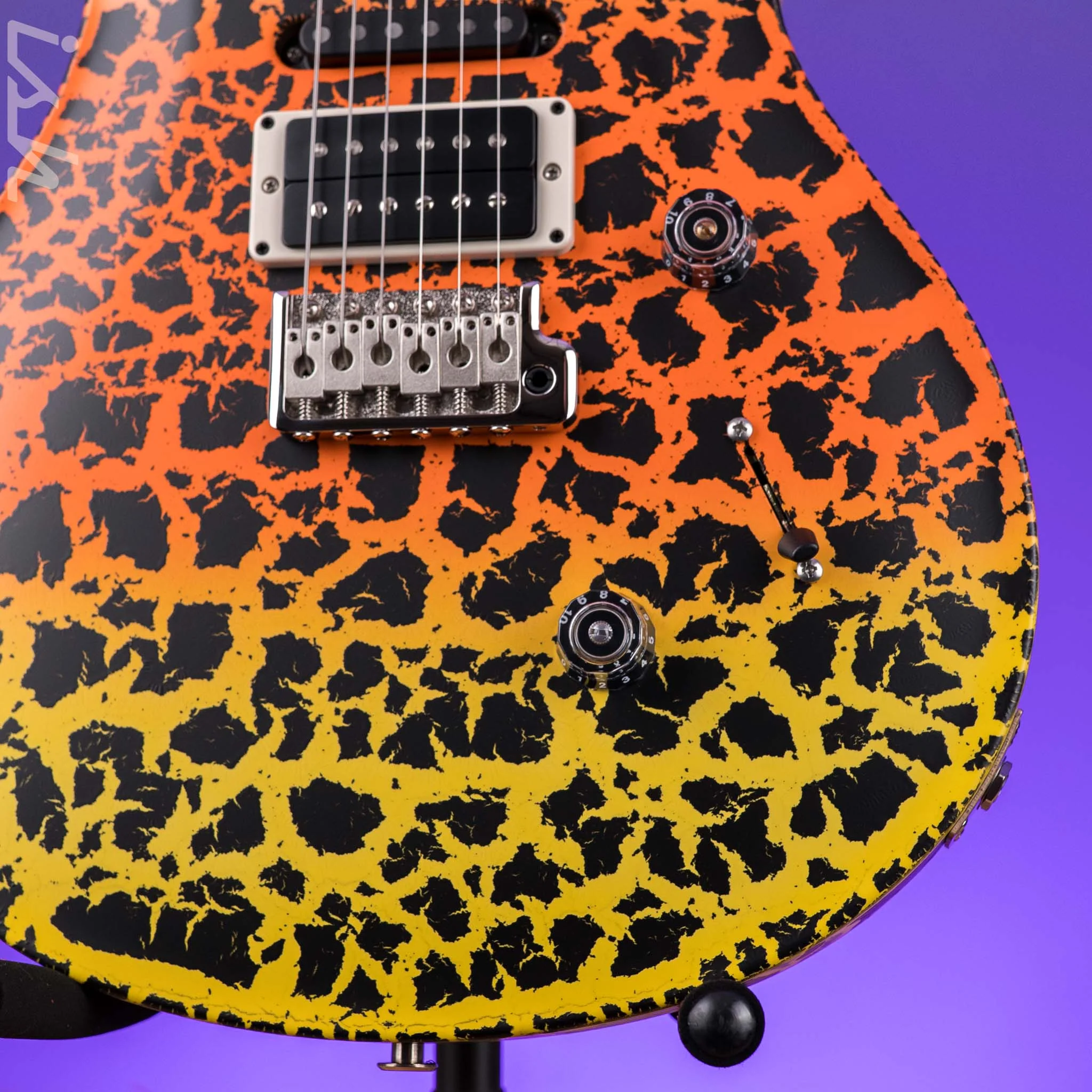 PRS CE 24 Special Candy Corn Crackle w/ Black Satin Neck - Image 5
