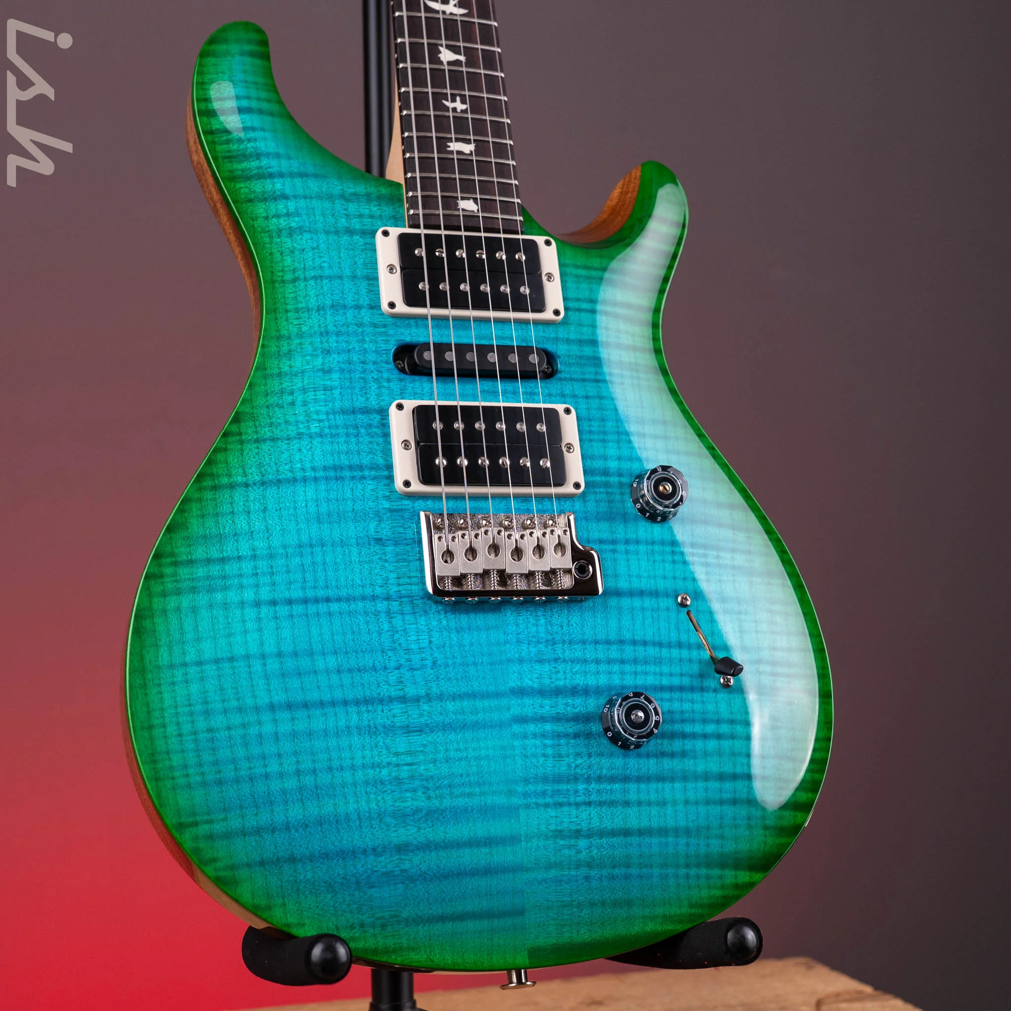 PRS CE 24 Special Carroll Blue Green Burst Custom Color