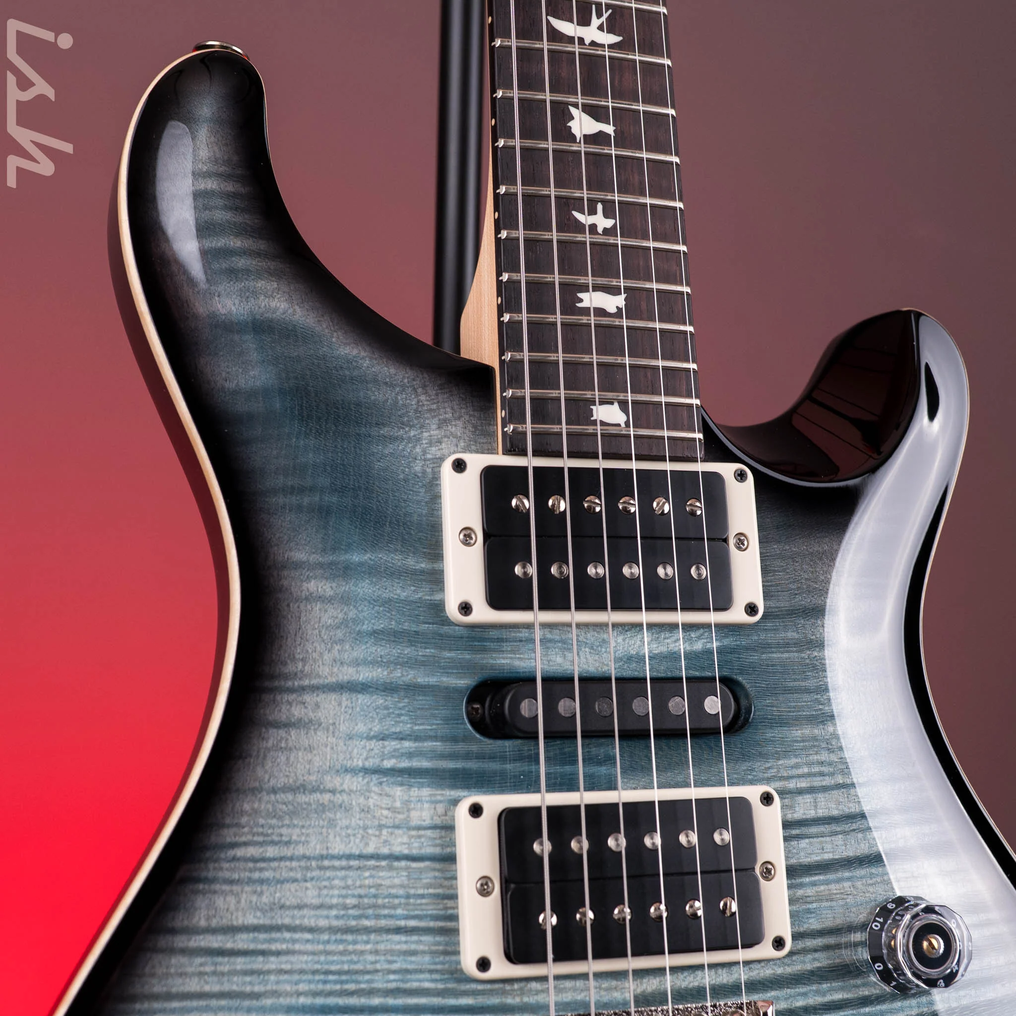 PRS CE 24 Special Limited Edition Faded Blue Smokeburst - Image 4