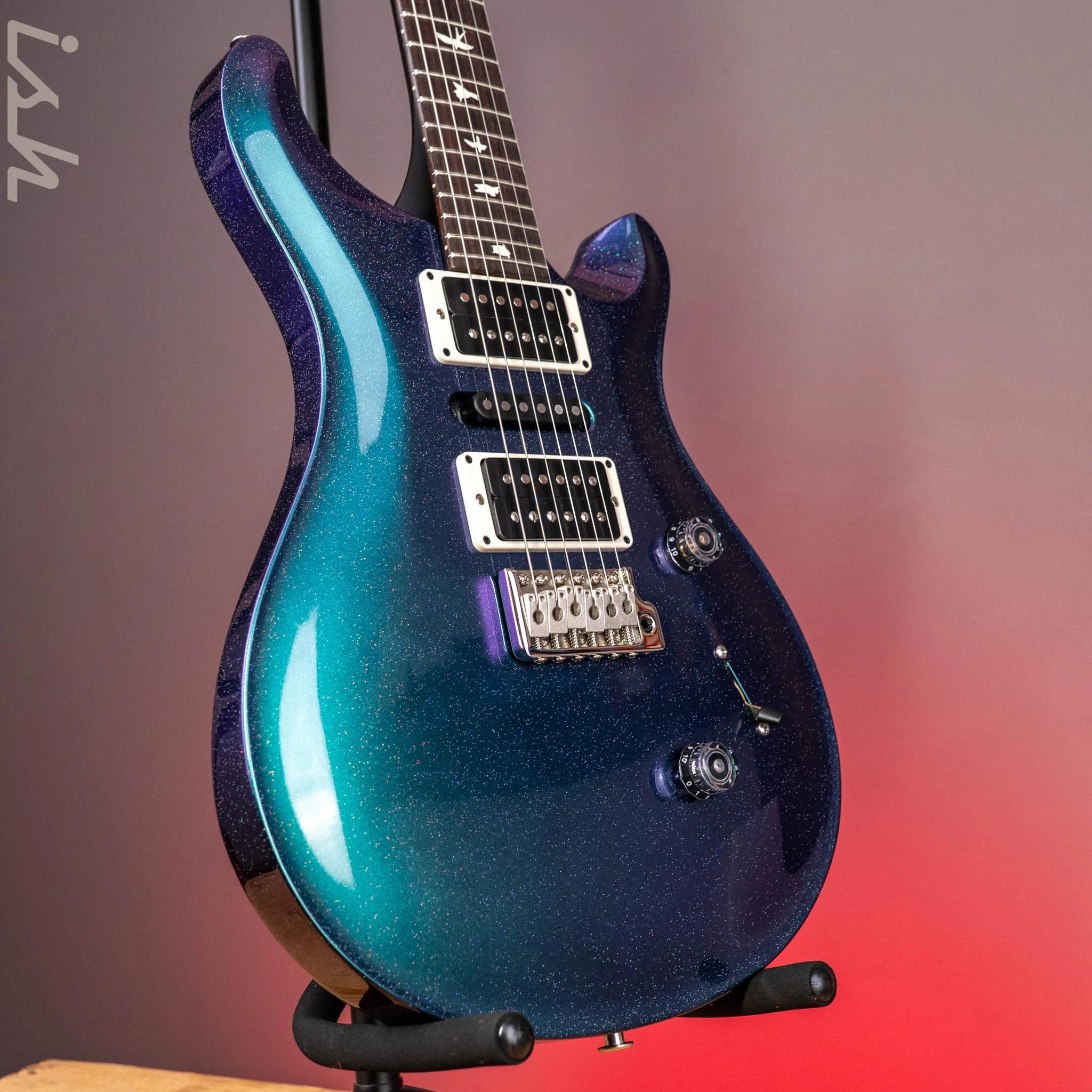 PRS CE 24 Special Purple Green Holoflake Colorshift Sprayer's Choice - Image 3