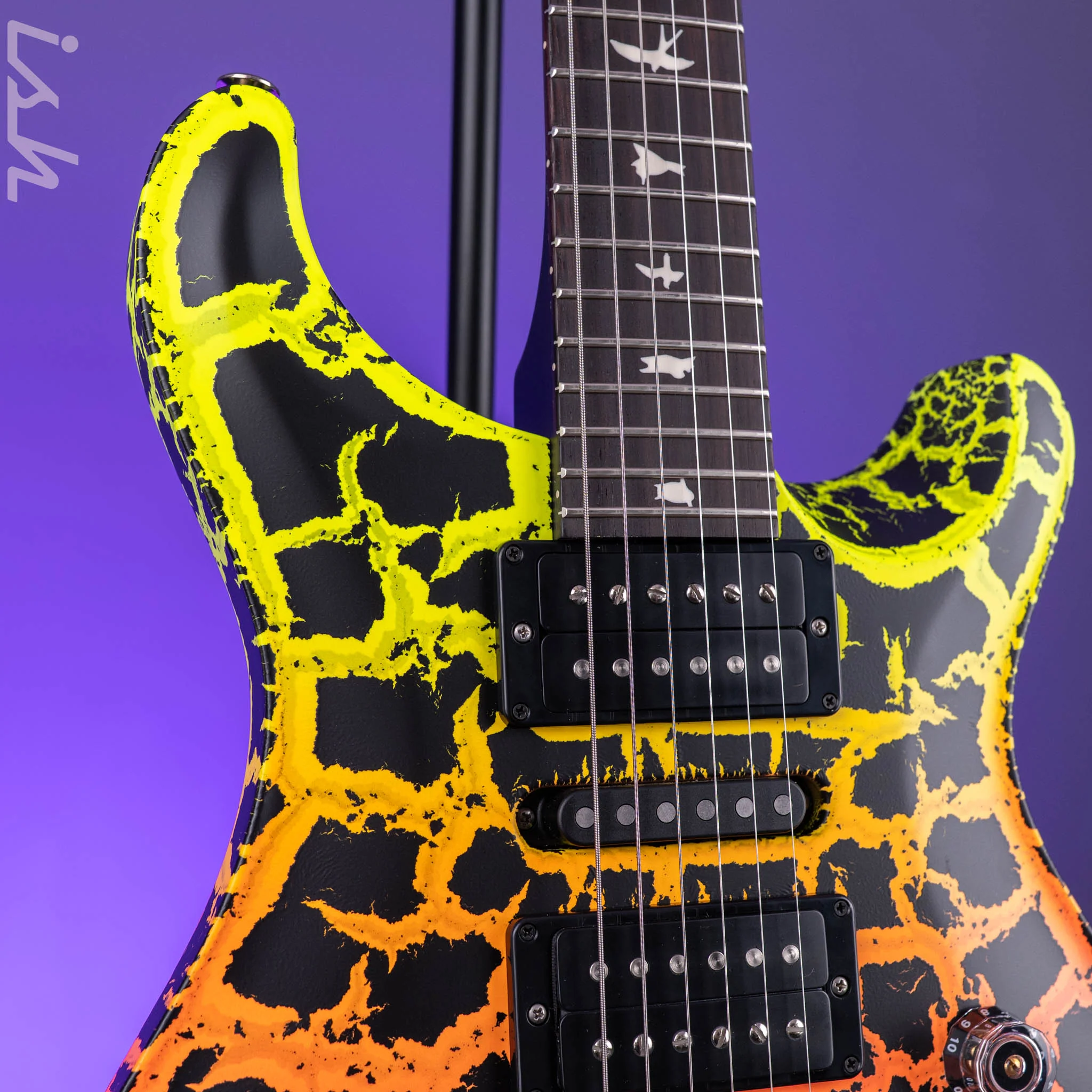 PRS CE 24 Special Sprayer’s Choice Sunset Candy Fade Crackle - Image 4