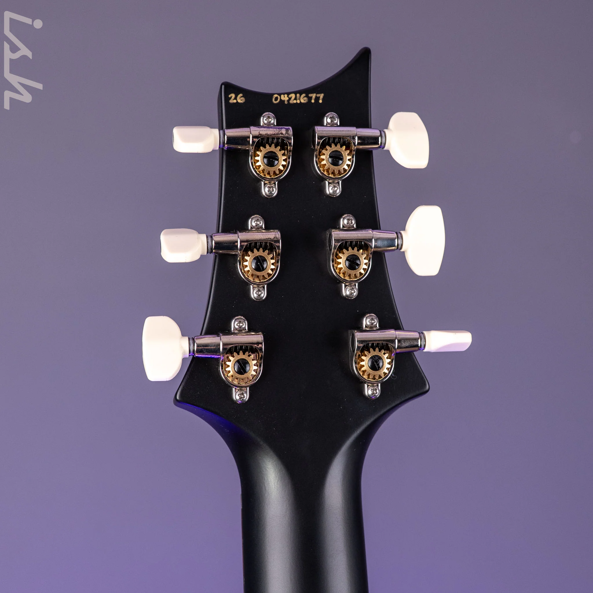 PRS CE 24 Special Green Metallic Colorshift Crackle Sprayer's Choice w/ Black Satin Neck - Image 12