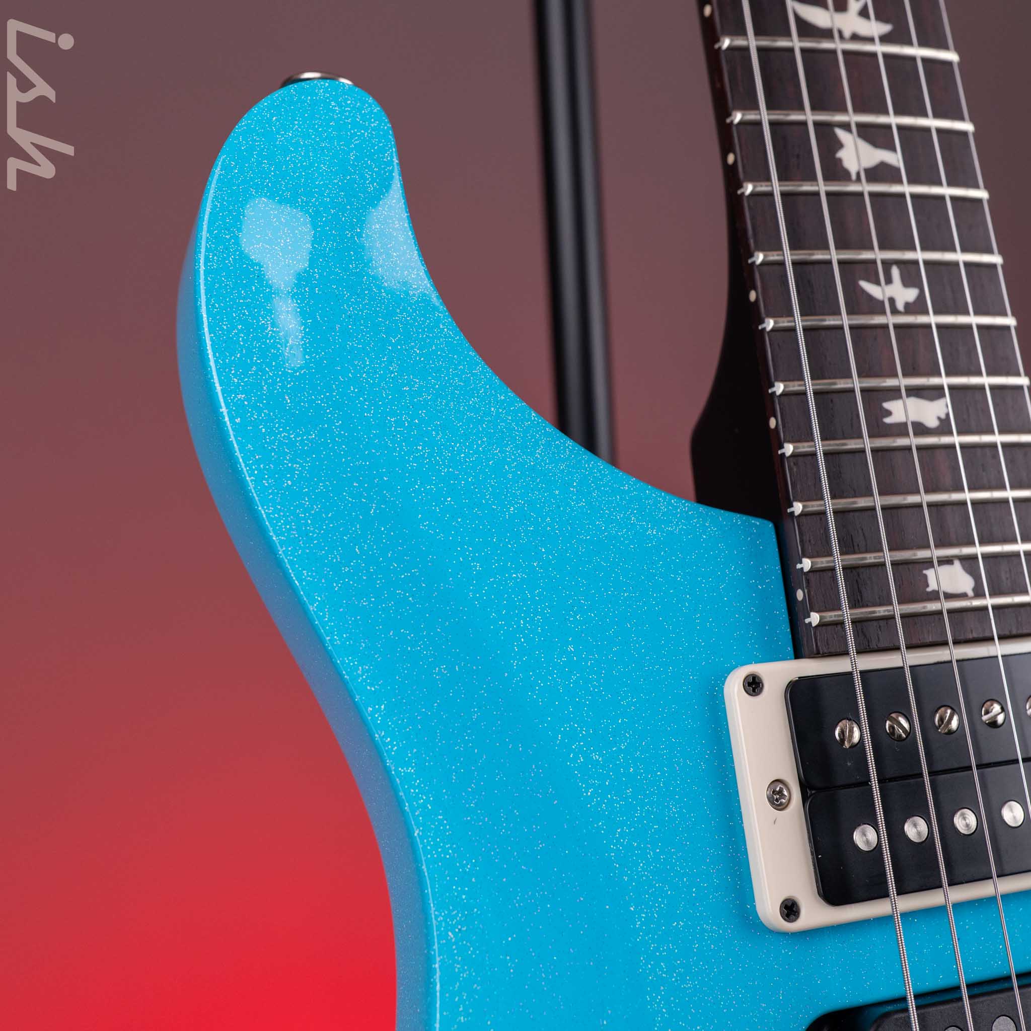 PRS CE 24 Special w/ Black Satin Neck Opaque Blue - Image 5