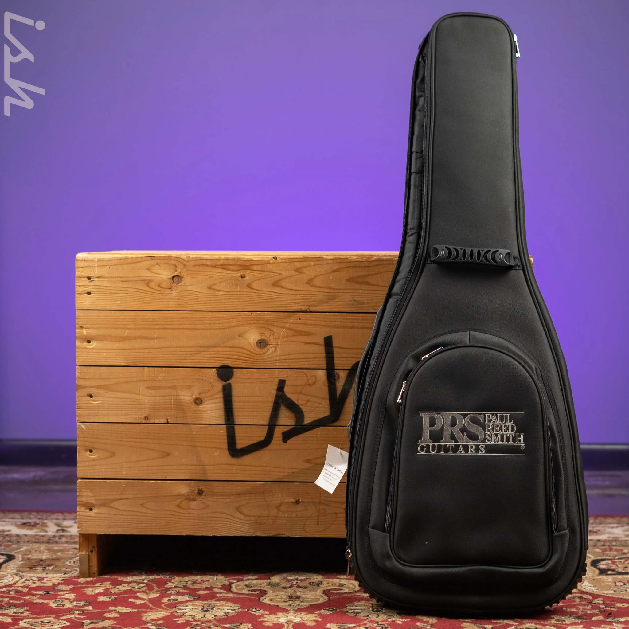 PRS CE 24 Sprayer's Choice Neon Pink Hollowflake Blue Speckle - Image 15