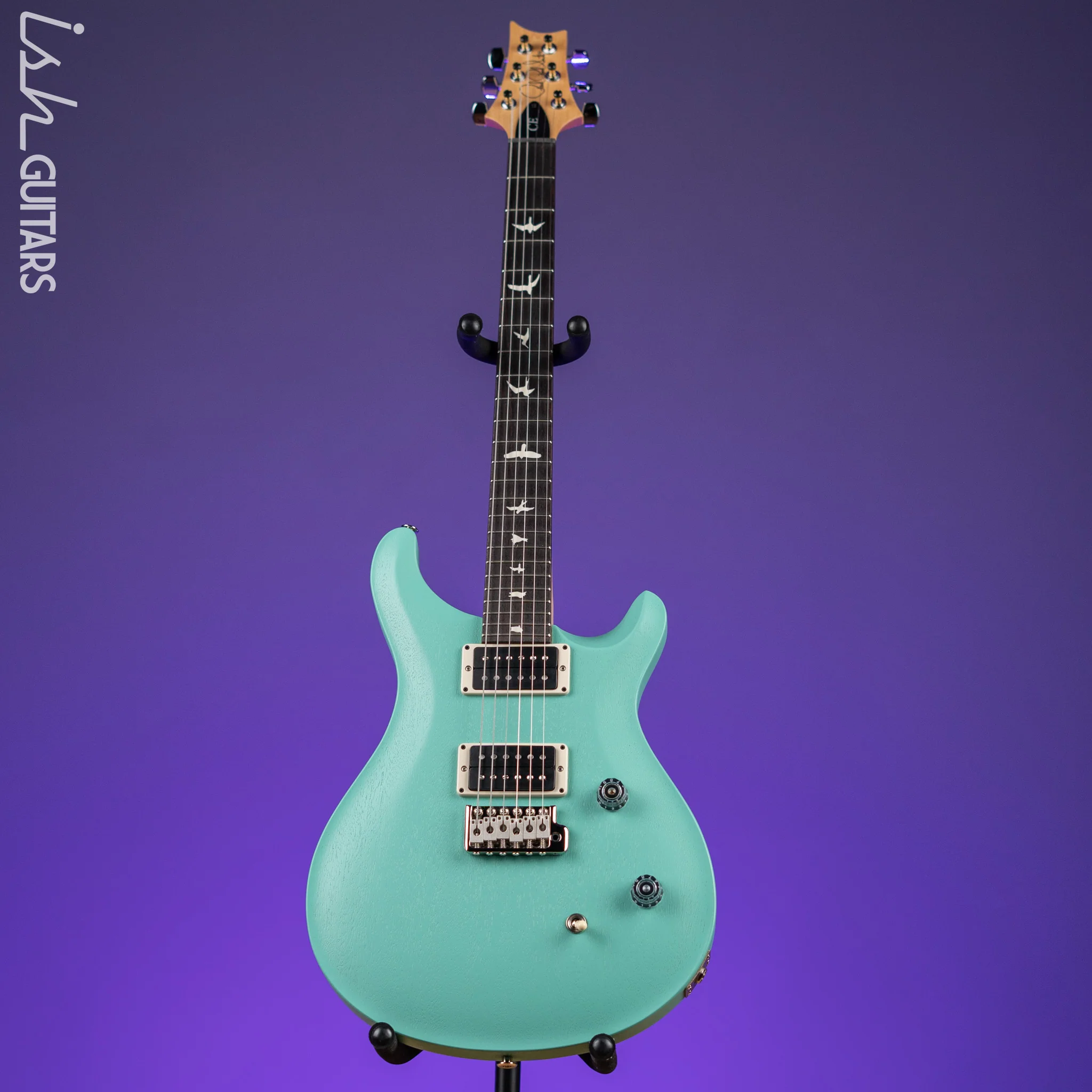 PRS CE 24 Standard Satin Electric Guitar Seafoam Green - Image 2