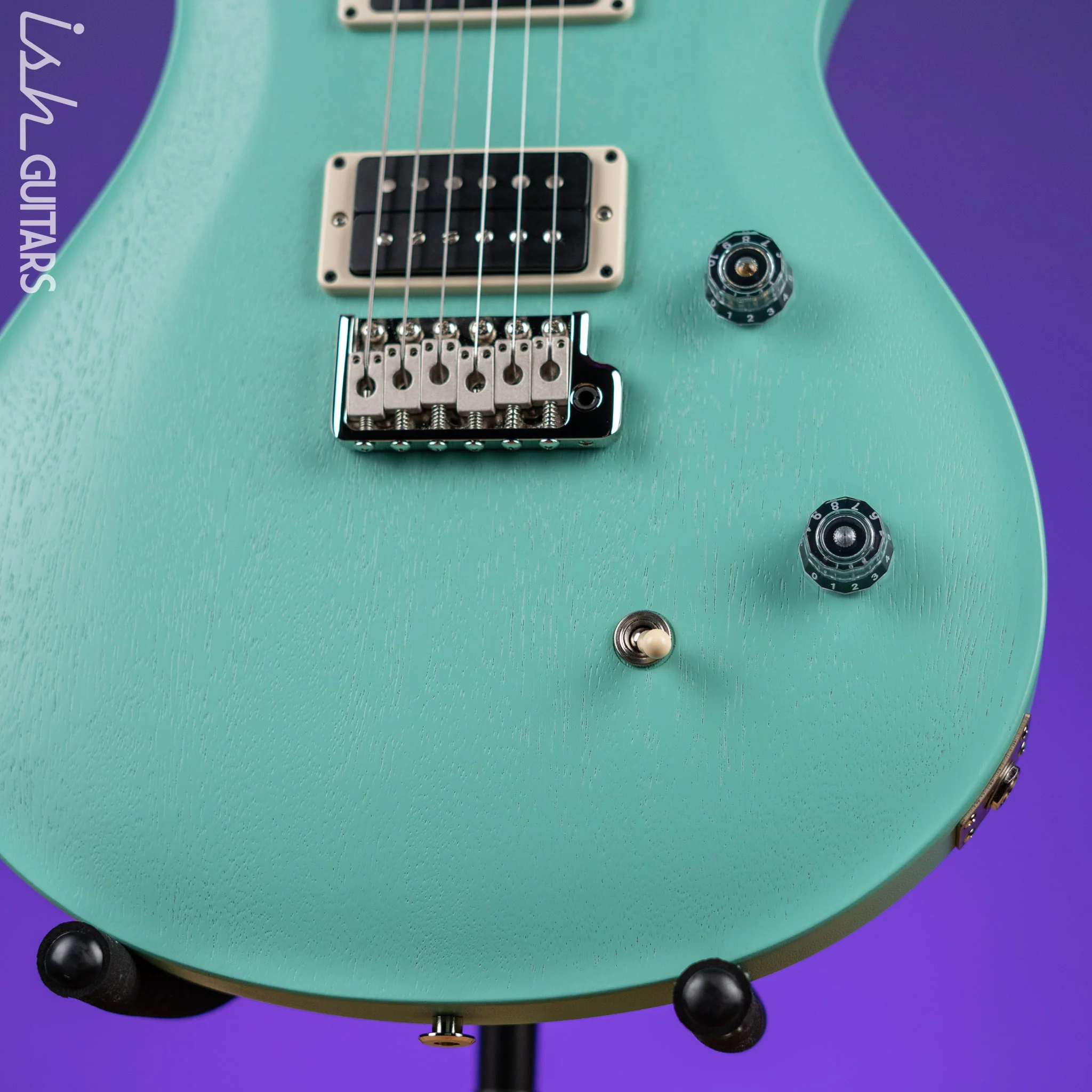 PRS CE 24 Standard Satin Electric Guitar Seafoam Green - Image 4