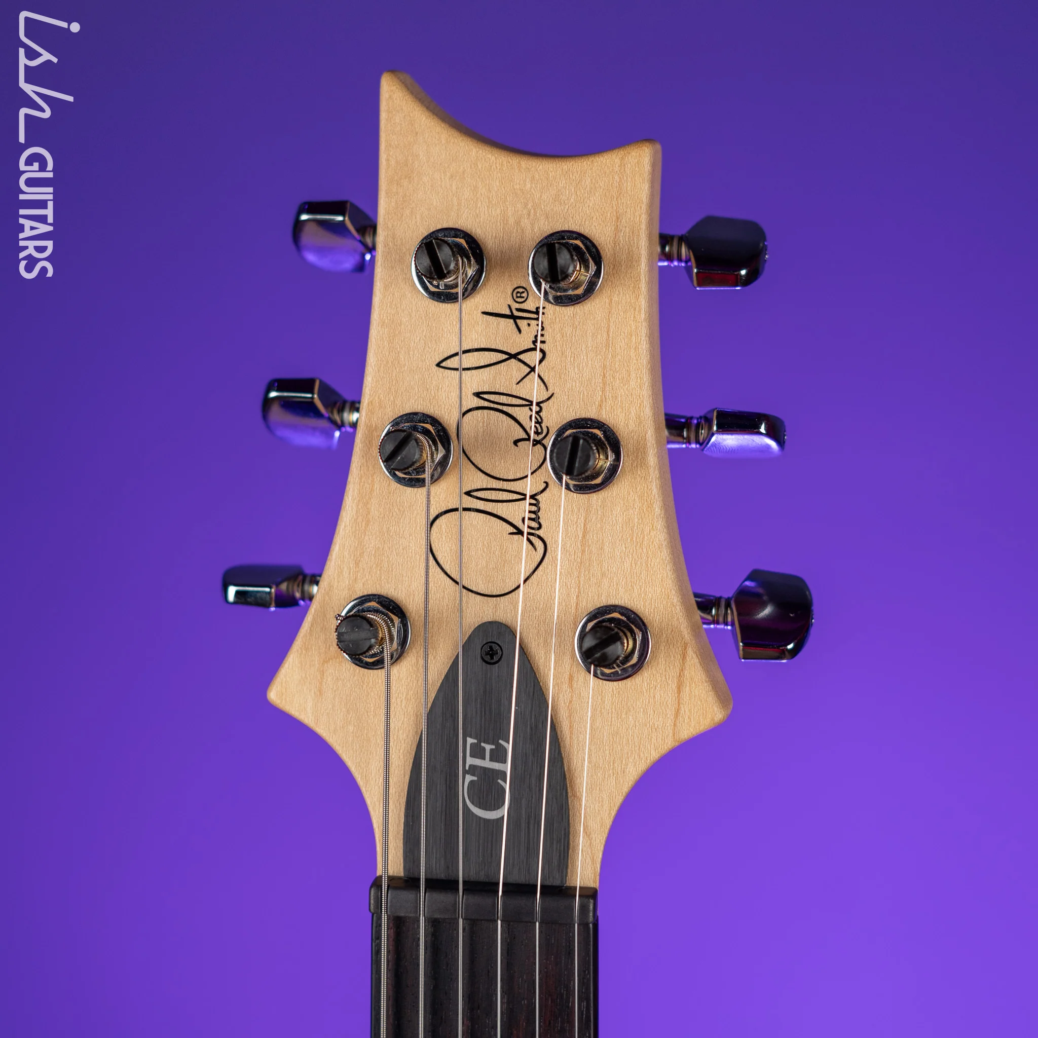 PRS CE 24 Standard Satin Nitro Electric Guitar Natural - Image 5