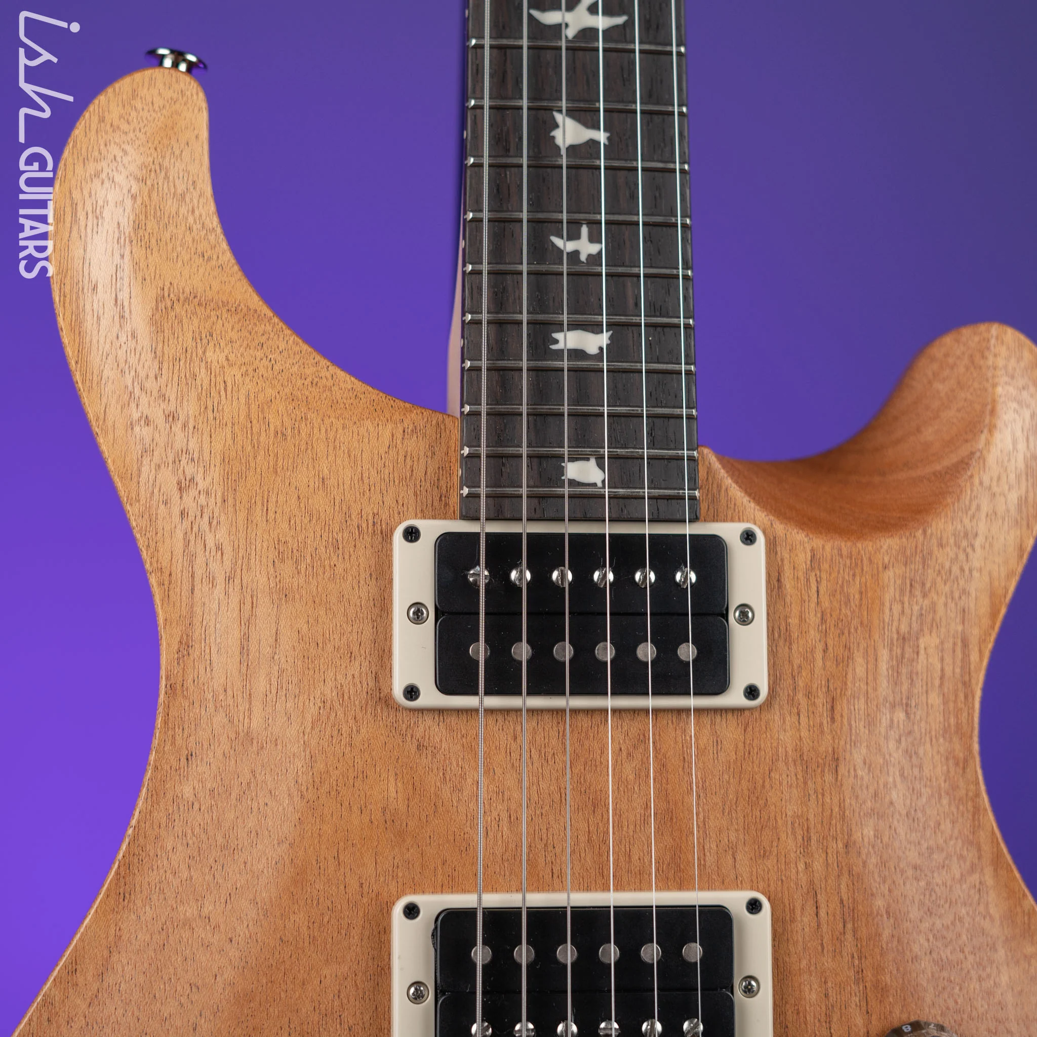 PRS CE 24 Standard Satin Nitro Electric Guitar Natural Demo - Image 3