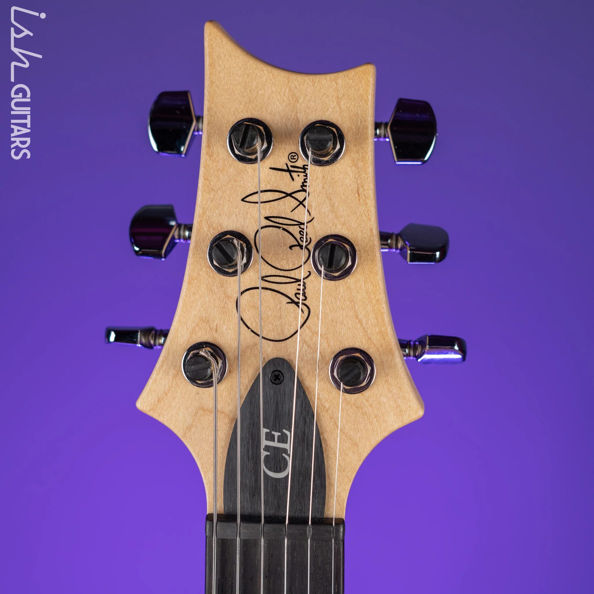 PRS CE 24 Standard Satin Nitro Electric Guitar Natural Demo - Image 5