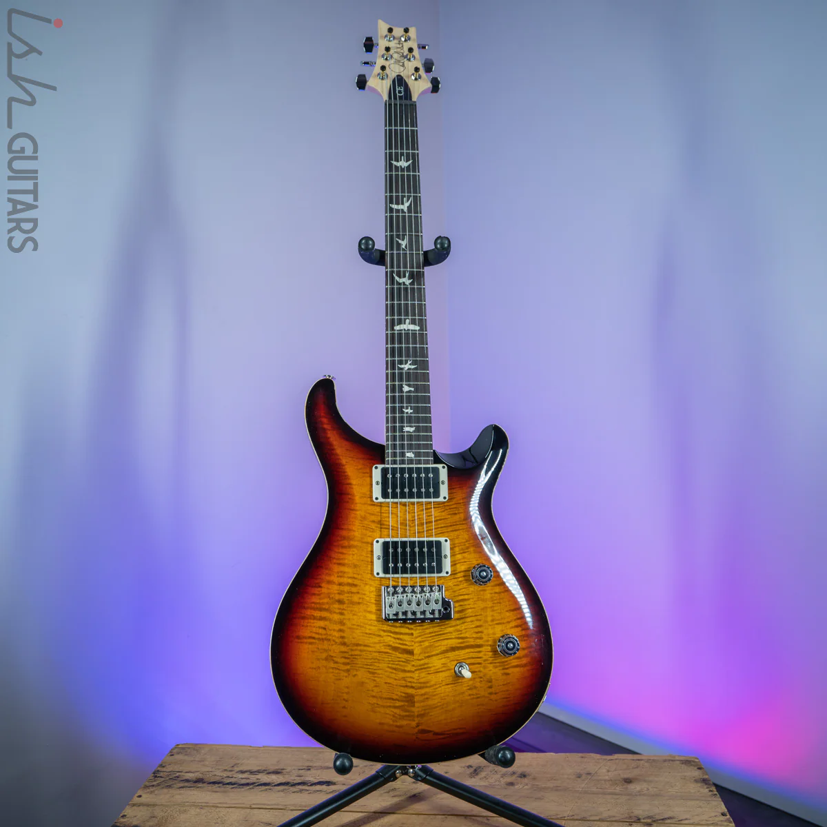 2020 PRS CE 24 Tri Color Sunburst - Image 2