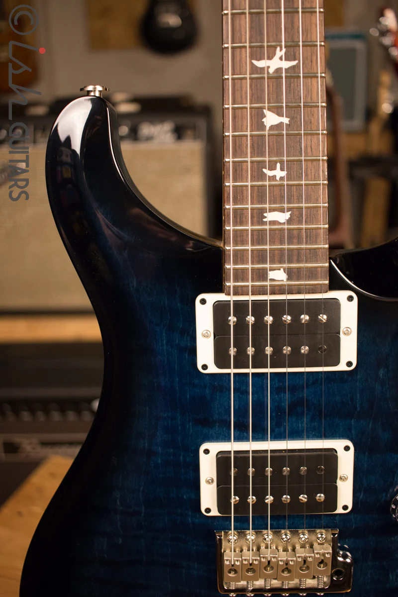 Paul Reed Smith PRS CE 24 Custom Color Whale Blue Burst - Image 3