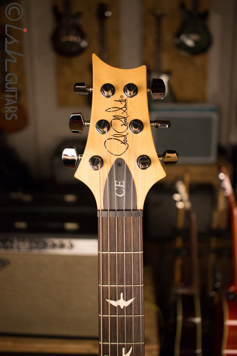 Paul Reed Smith PRS CE24 Custom Color Amber Smokewrap Burst - Image 5