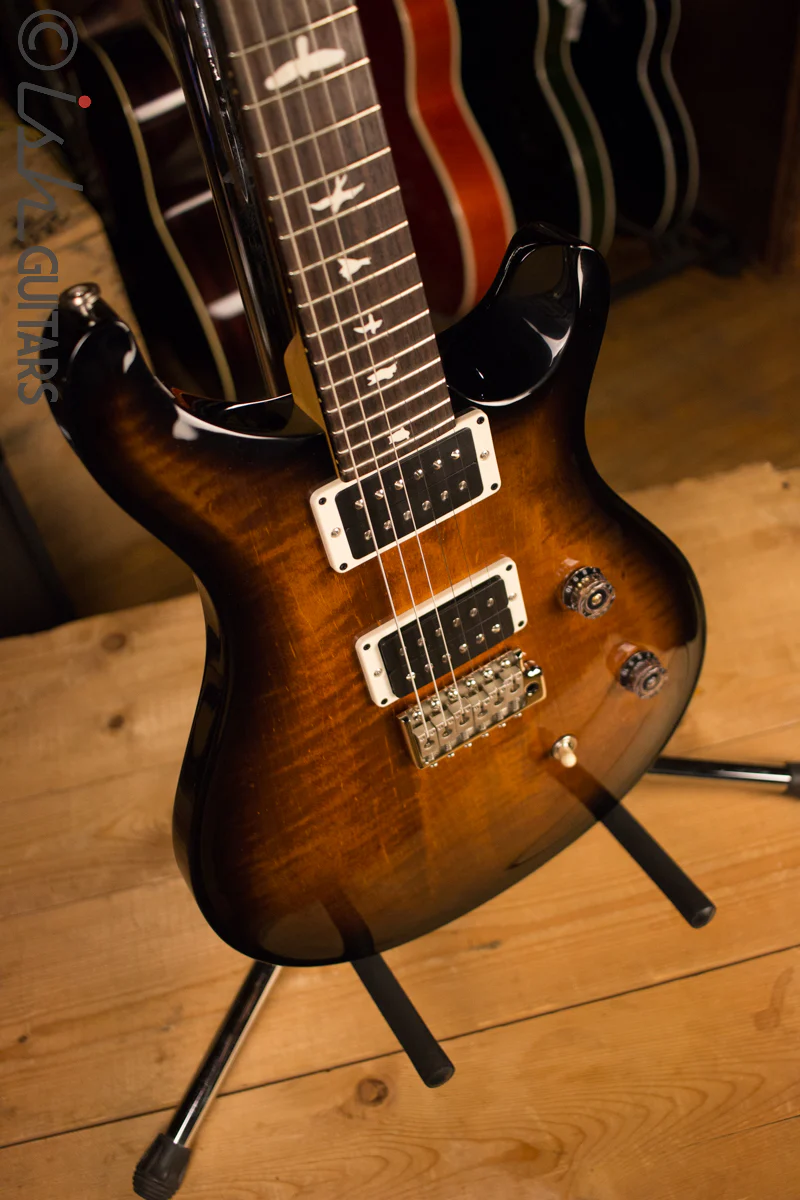 Paul Reed Smith PRS CE24 Custom Color Amber Smokewrap Burst - Image 7