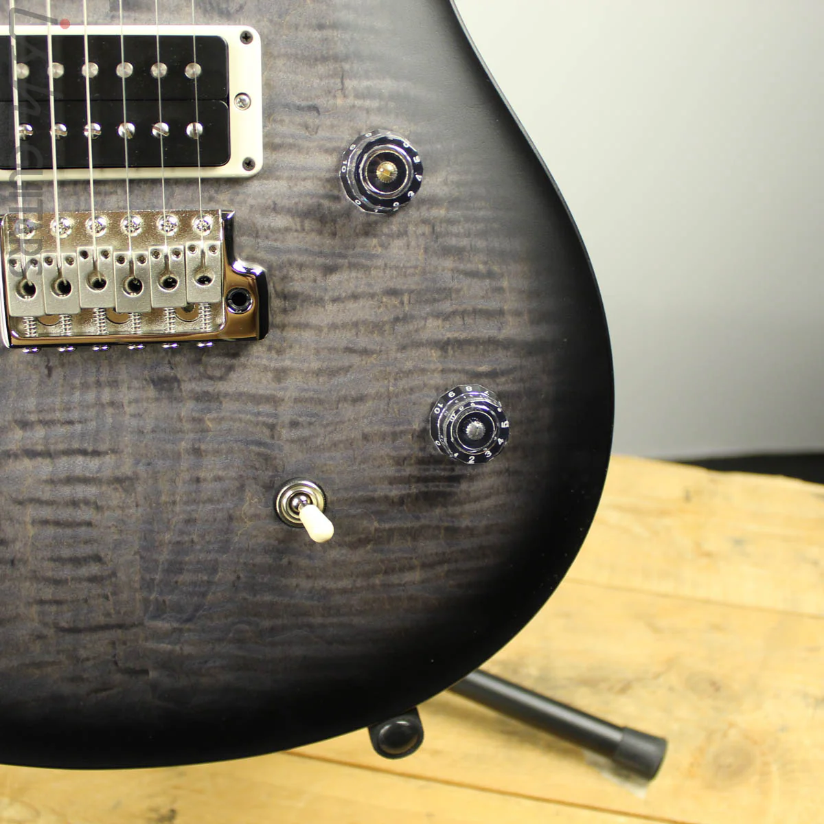 2019 PRS CE 24 Grey Black Smokewrap Satin - Image 3