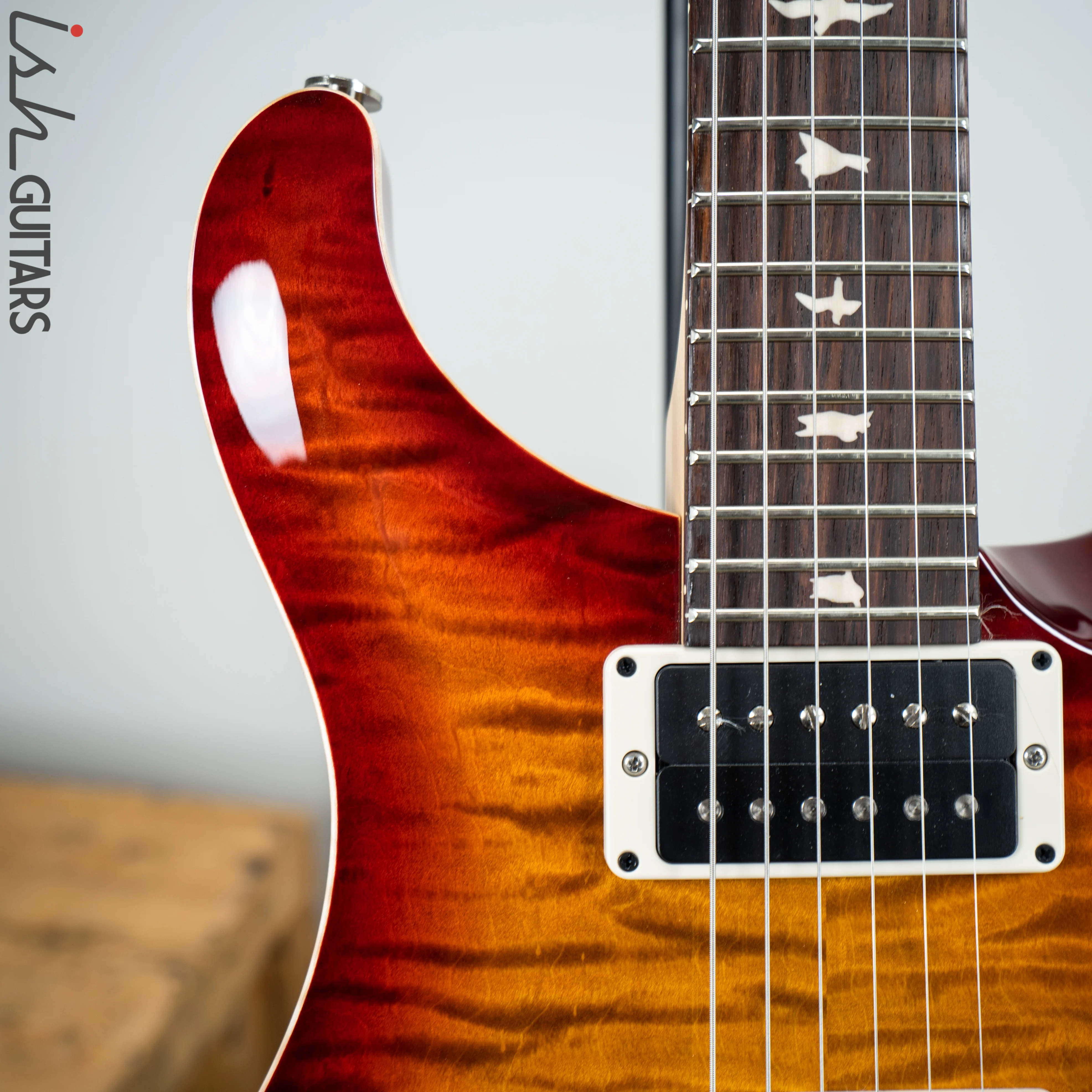 PRS CE 24 Semi Hollow Dark Cherry Sunburst - Image 3