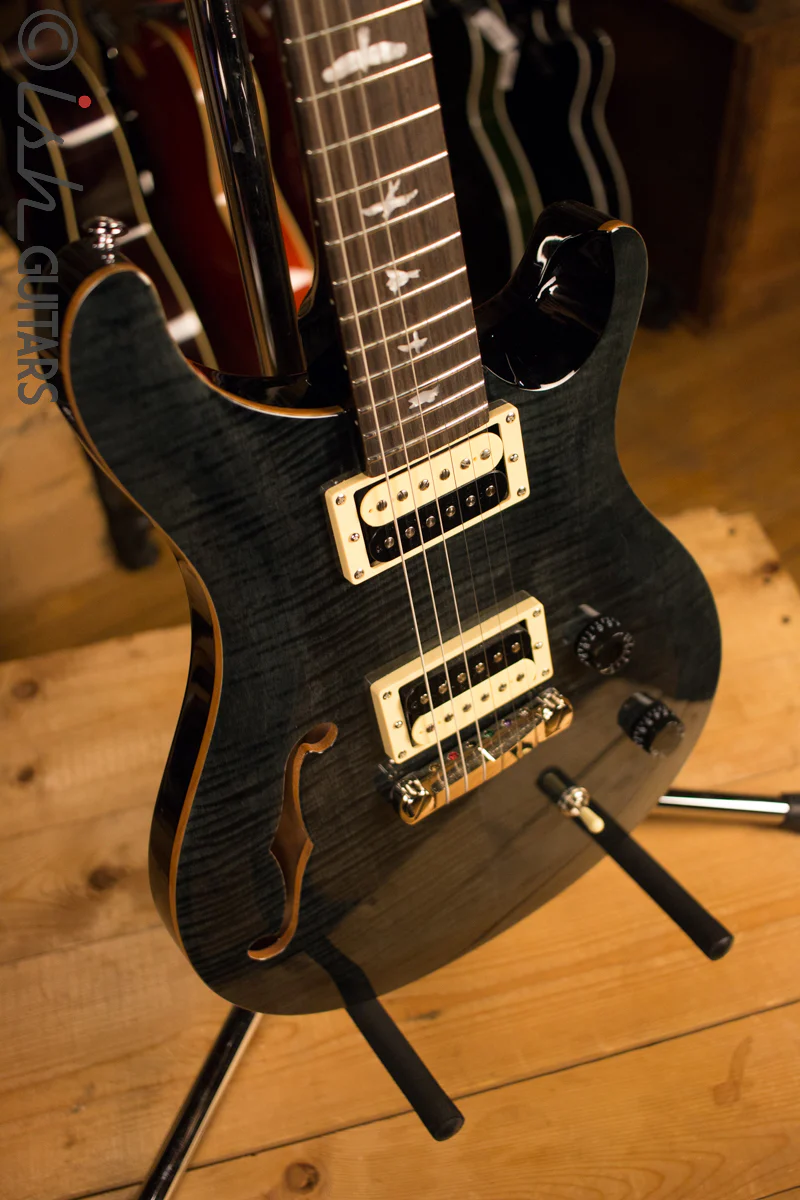 Paul Reed Smith PRS SE Custom 22 Semi-Hollow Grey Black - Image 6