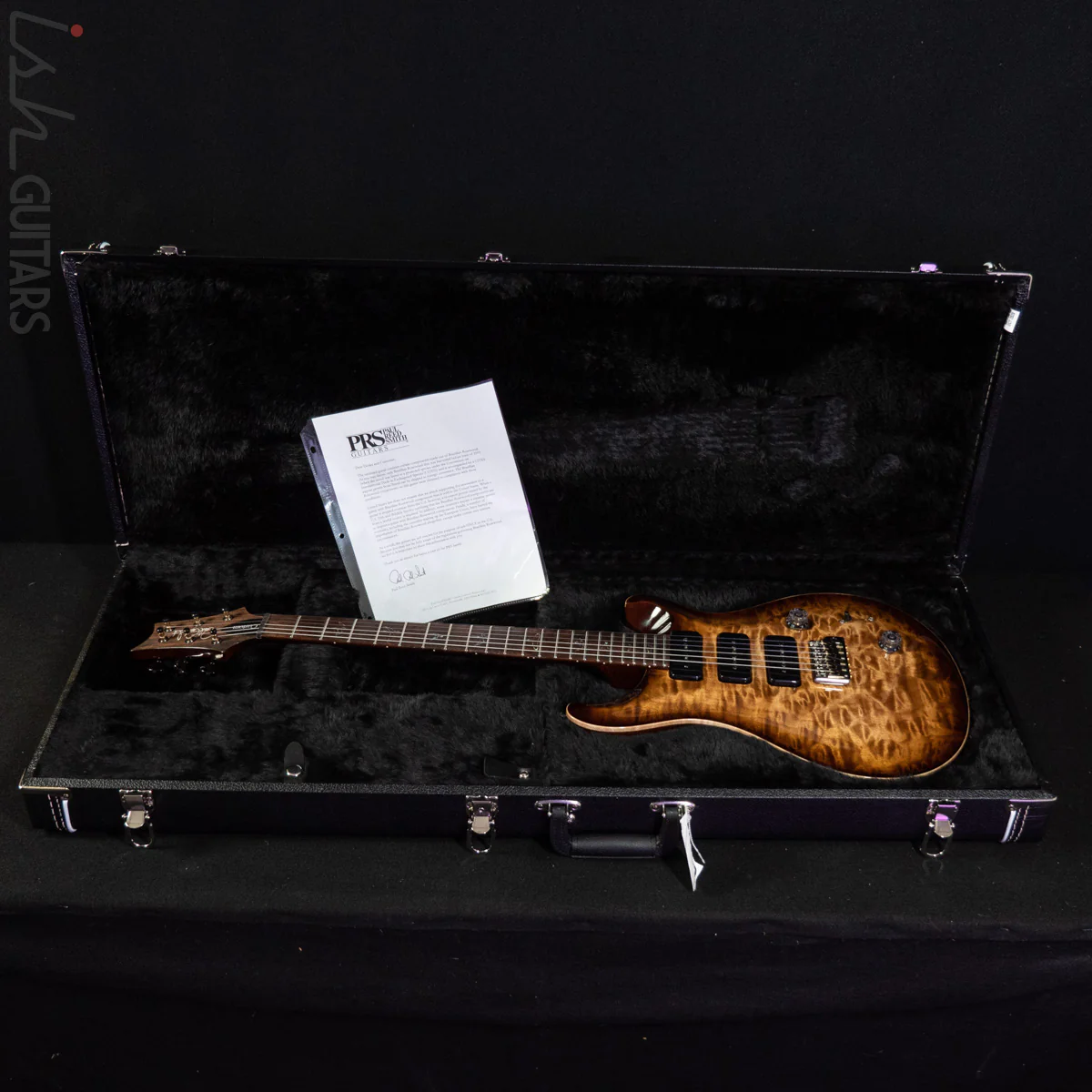 2020 PRS Wood Library Custom 22 Soapbar Copperhead Burst 10 Top - Image 12