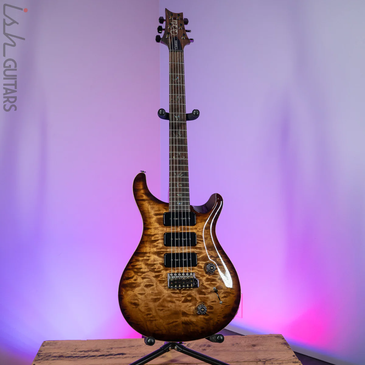 2020 PRS Wood Library Custom 22 Soapbar Copperhead Burst 10 Top - Image 2
