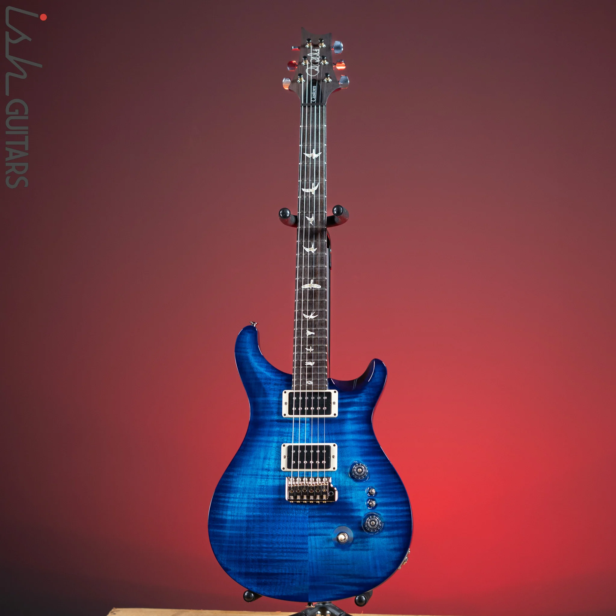 PRS Custom 24-08 Matteo Blue w/ Wrap Burst - Image 2
