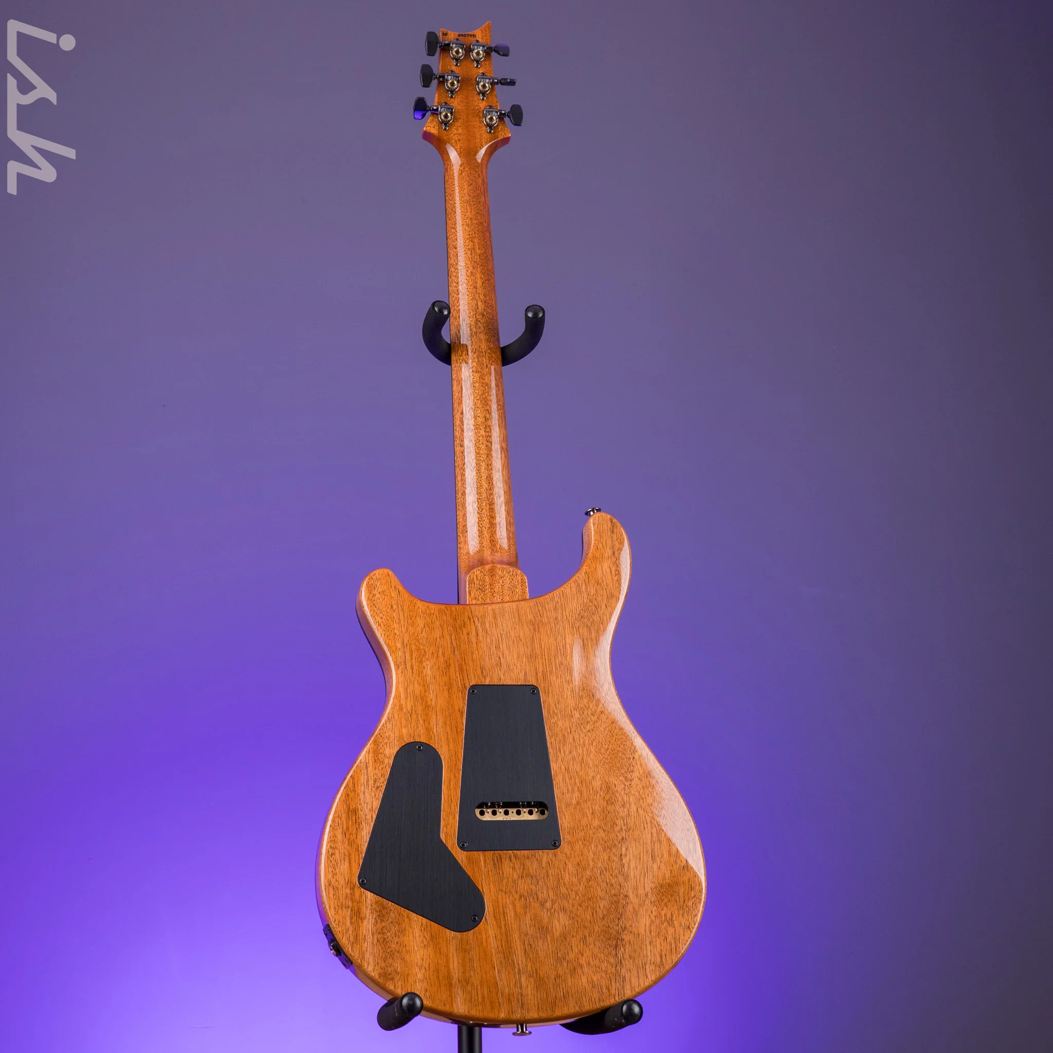 PRS Custom 24-08 Black Rainbow Holoflake Custom Color 85/15s - Image 7