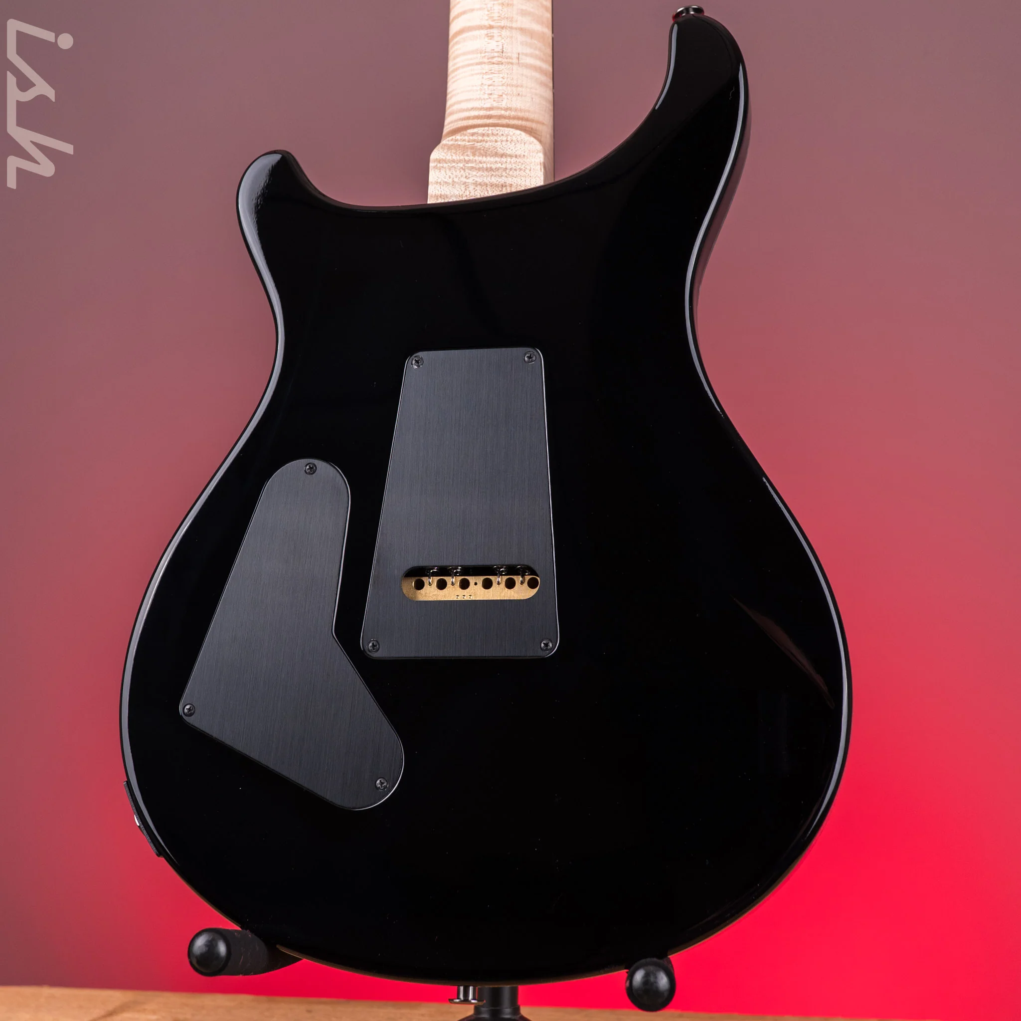 PRS Custom 24-08 Semi-Hollow Cobalt Smokeburst w/ Stained Binding - Image 8