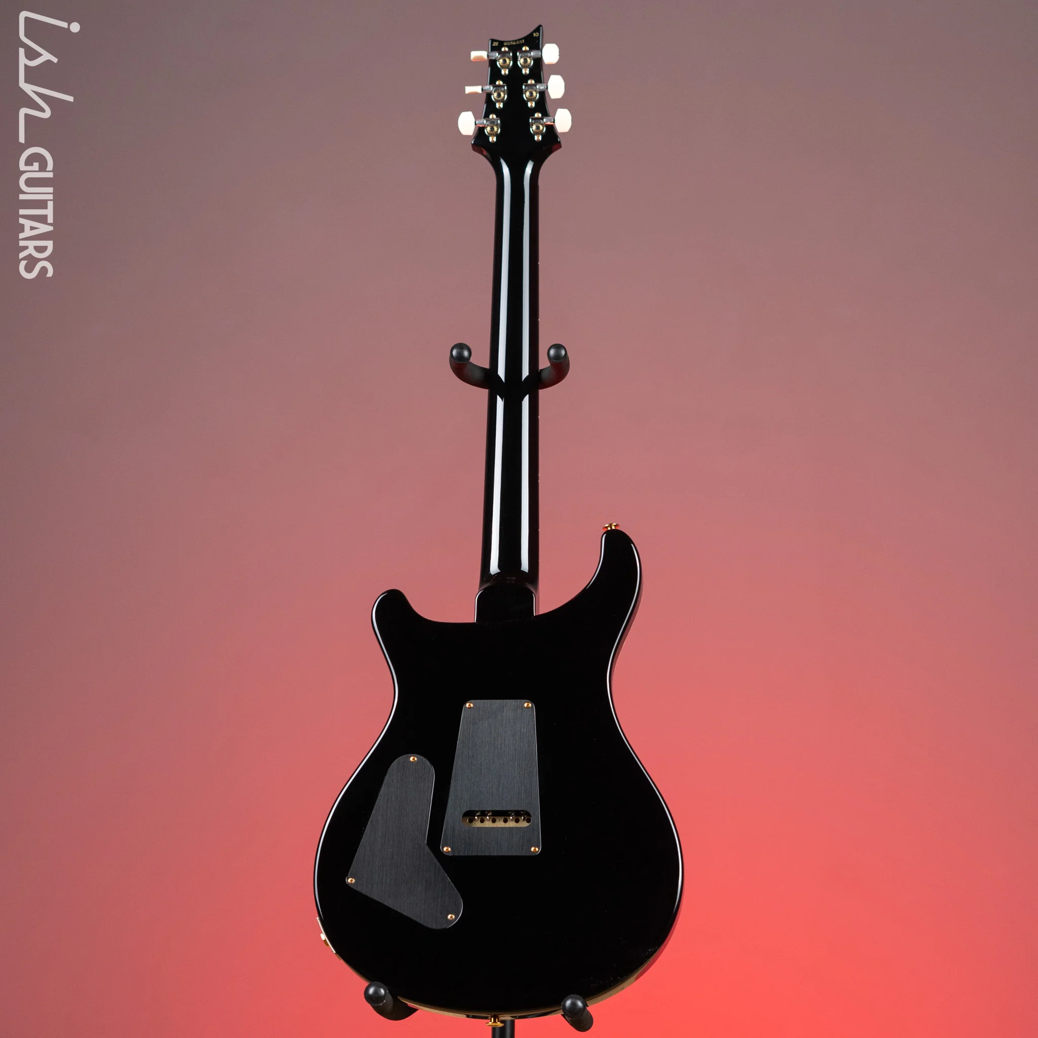 PRS Custom 24 35th Anniversary 10 Top Grey Black Fade w/ Black Back - Image 6