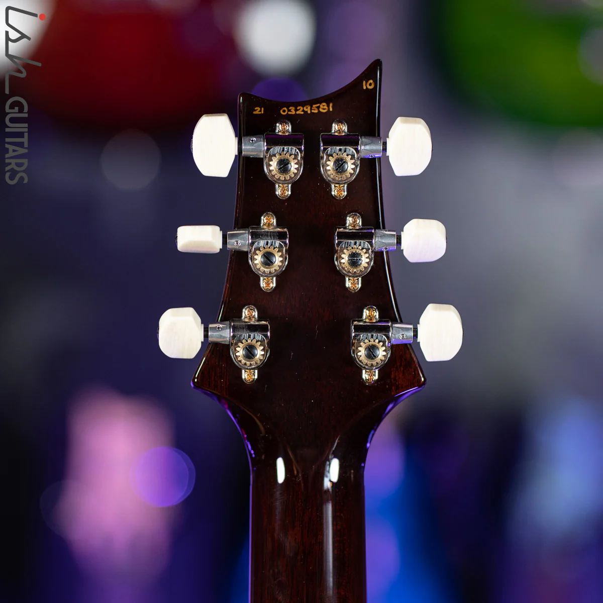 2021 PRS Custom 24 35th Anniversary Black Gold Burst 10 Top - Image 11
