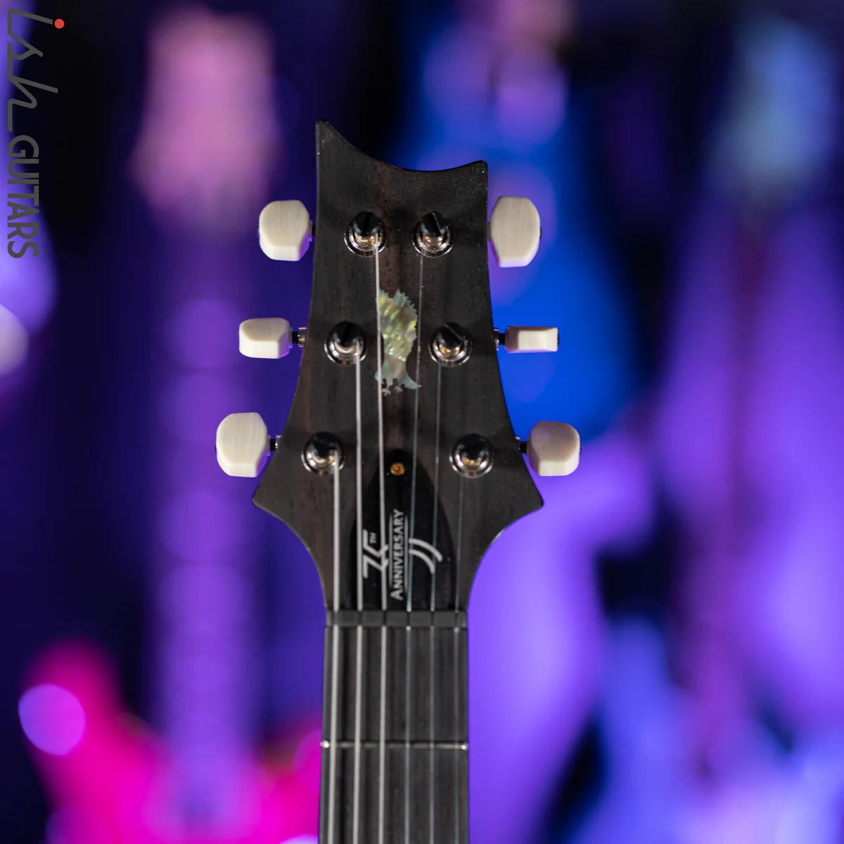 2021 PRS Custom 24 35th Anniversary Black Gold Burst 10 Top - Image 6