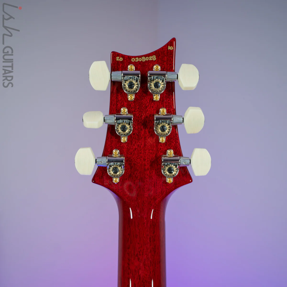 PRS Custom 24 35th Anniversary Charcoal Cherry Burst 10 Top - Image 12