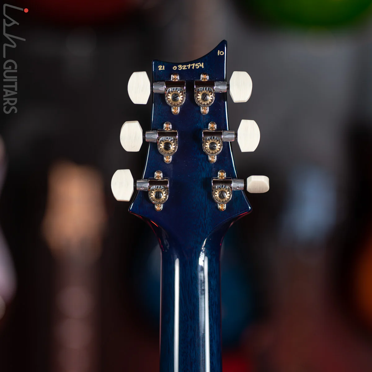 PRS Custom 24 35th Anniversary Guitar Violet Blueburst Wrap 10 Top - Image 11
